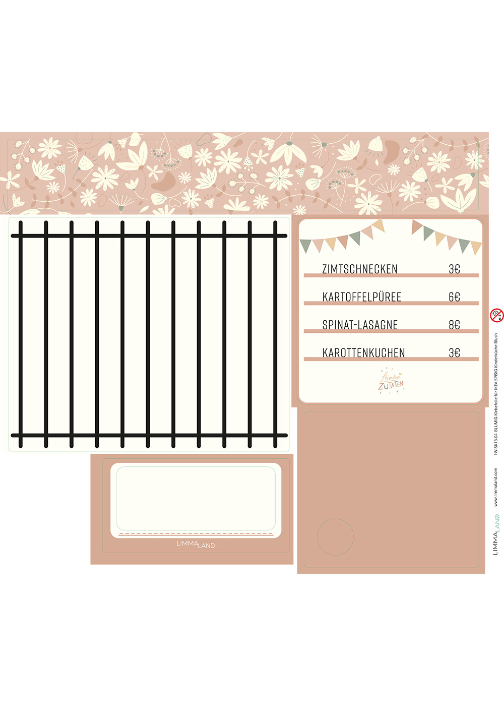 klebefolie ikea spisig kinderkueche blumig blush 3 klebefolie ikea spisig kinderkueche blumig blush 3