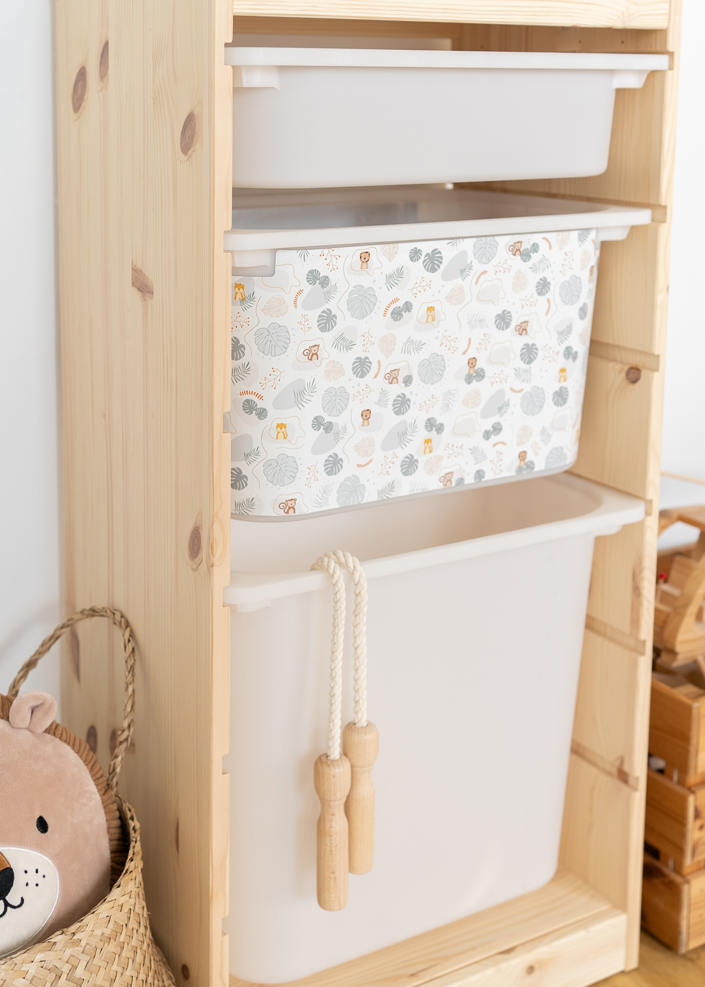 stickerset ikea trofast box mittel tierig laengsseite safari muster 2 stickerset ikea trofast box mittel tierig laengsseite safari muster