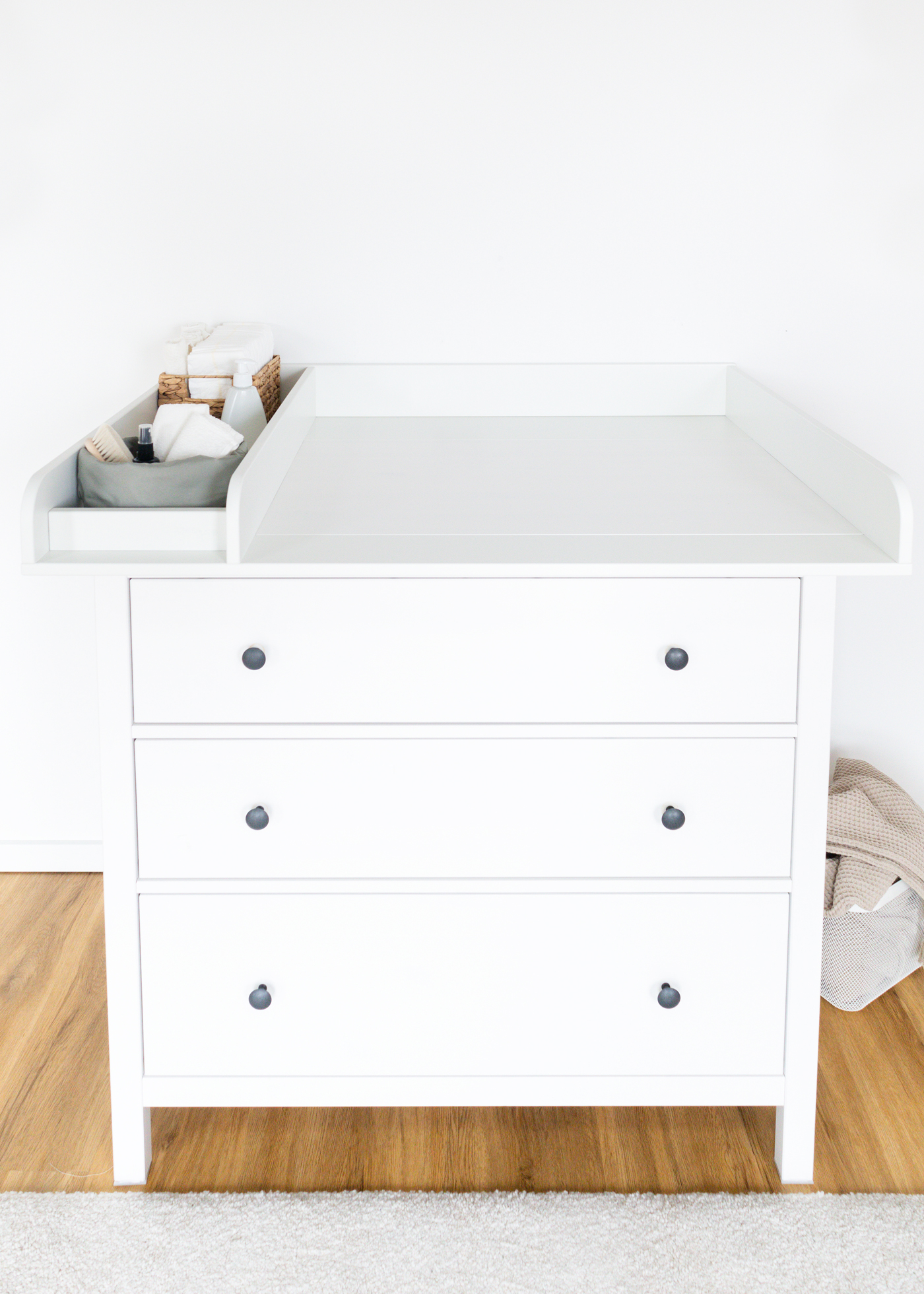 Set pour IKEA HEMNES comme commode à langer en eucalyptus (4 produits)