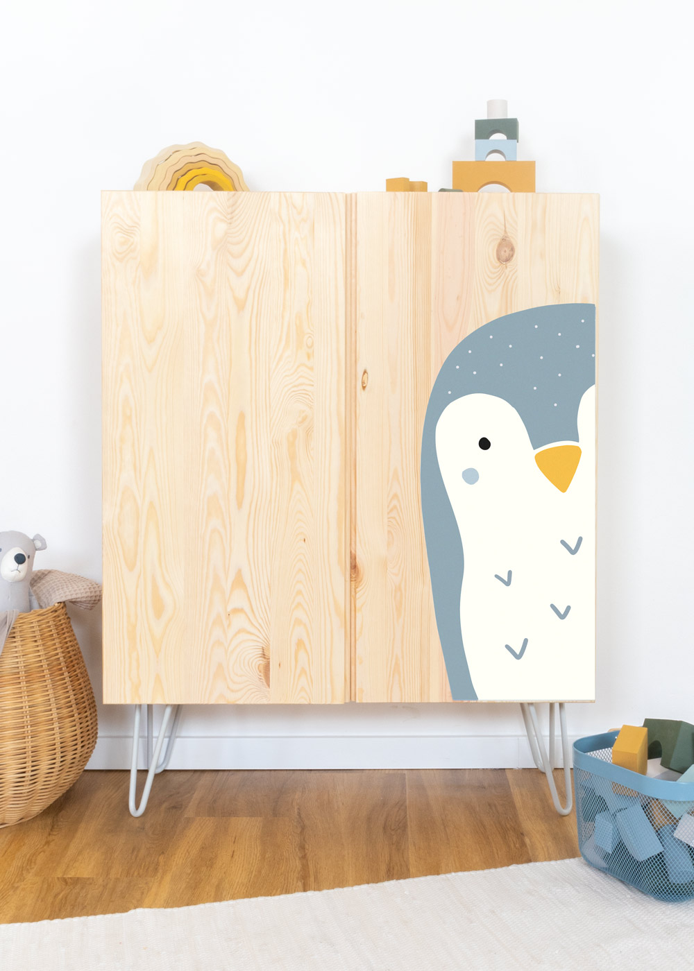 stickerset ikea ivar schrank tierig pinguin 0 stickerset ikea ivar schrank tierig pinguin 0
