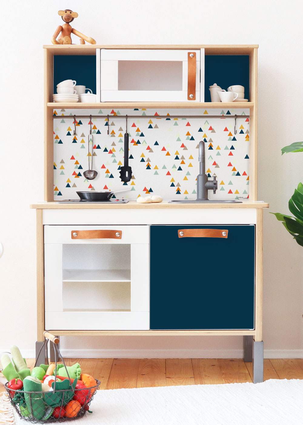 Klebefolie für IKEA DUKTIG Kinderküche