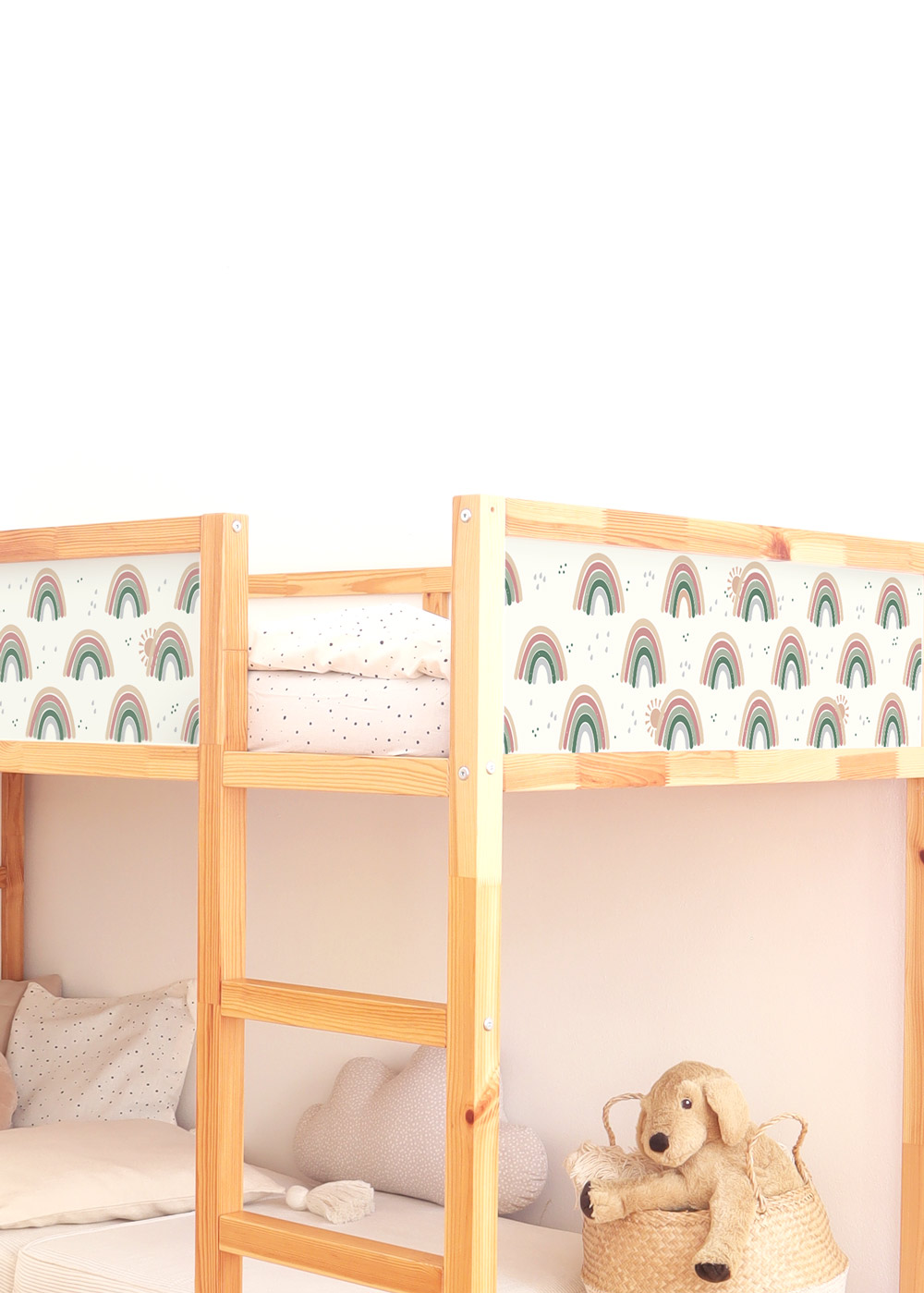klebefolie ikea kura hochbett vielfalt regenbogen rosenholz 2er set 1 klebefolie ikea kura hochbett vielfalt regenbogen rosenholz 2er set 1