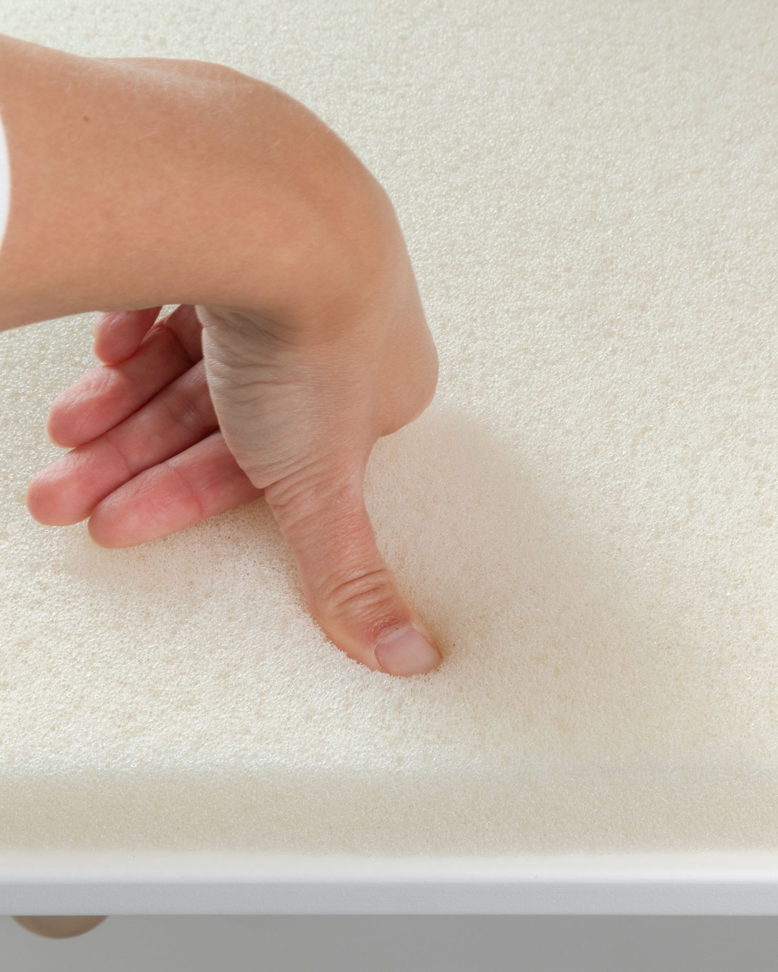 Hand, Finger, Berührung, Schaum, Oberfläche