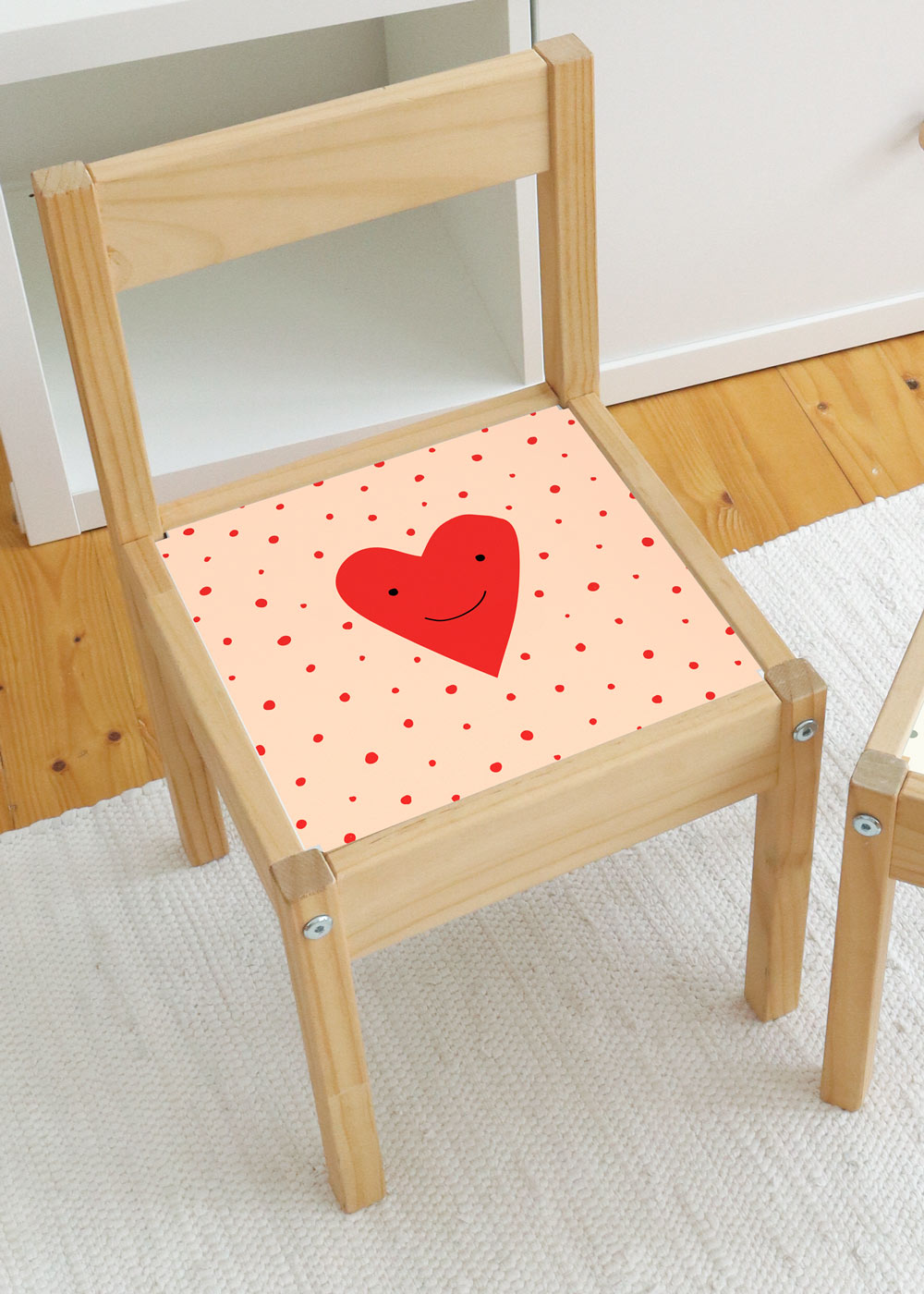 klebefolie ikea laett kinderstuhl glyklig herz 4 klebefolie ikea laett kinderstuhl glyklig herz 4
