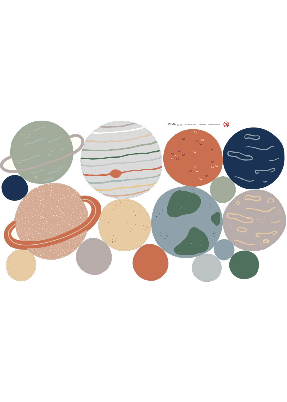 stickerset wand moebel planeten 2 99 stickerset wand moebel planeten 2 99