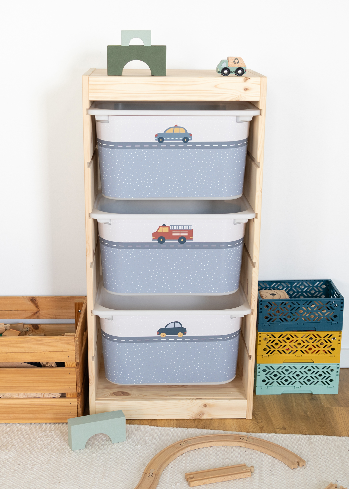 stickerset ikea trofast box mittel smastraat laengsseite fahrzeuge 3er set 3 stickerset ikea trofast box mittel smastraat laengsseite fahrzeuge 3er set