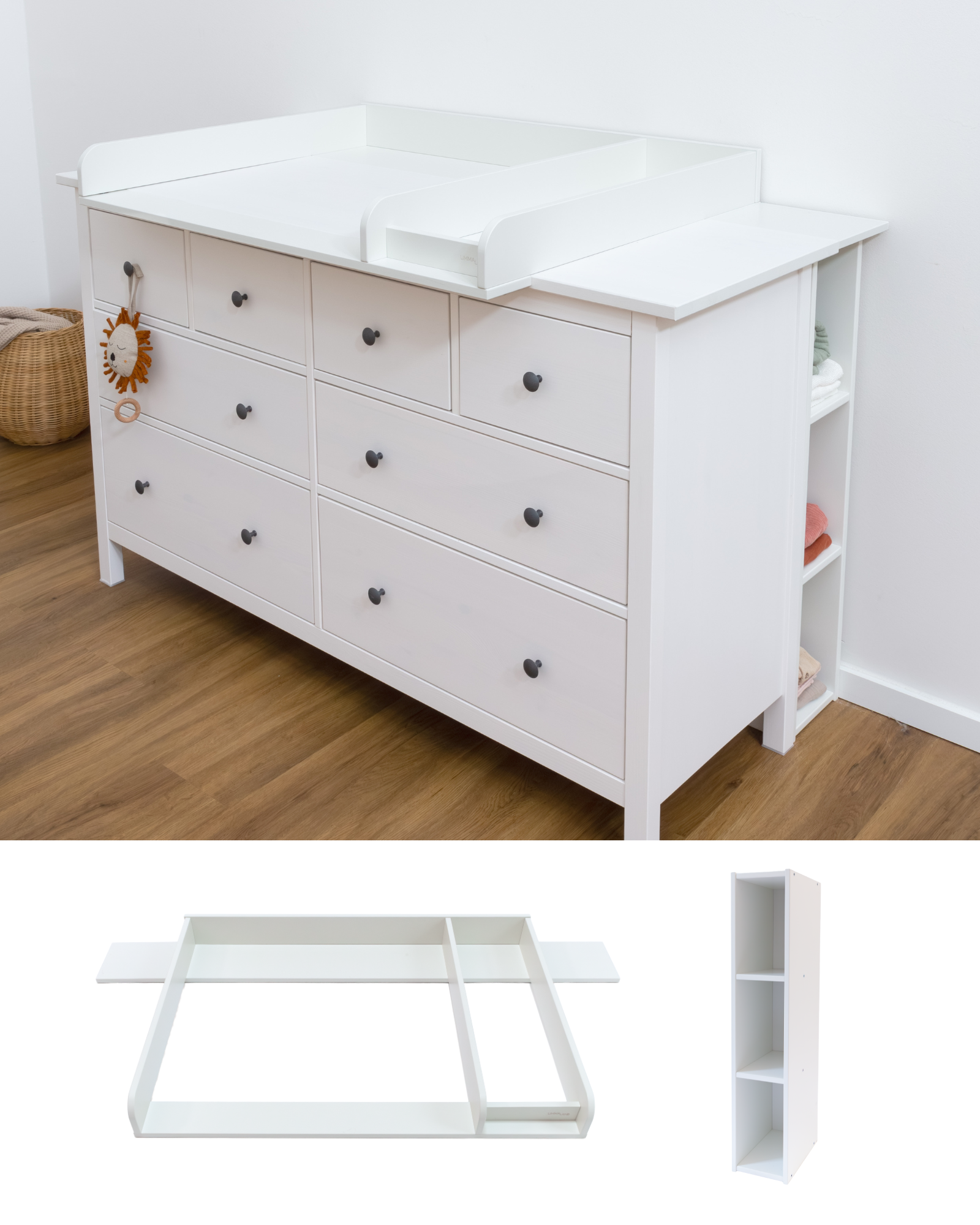 Joli matelas à langer pour la table à langer IKEA HEMNES 160 cm