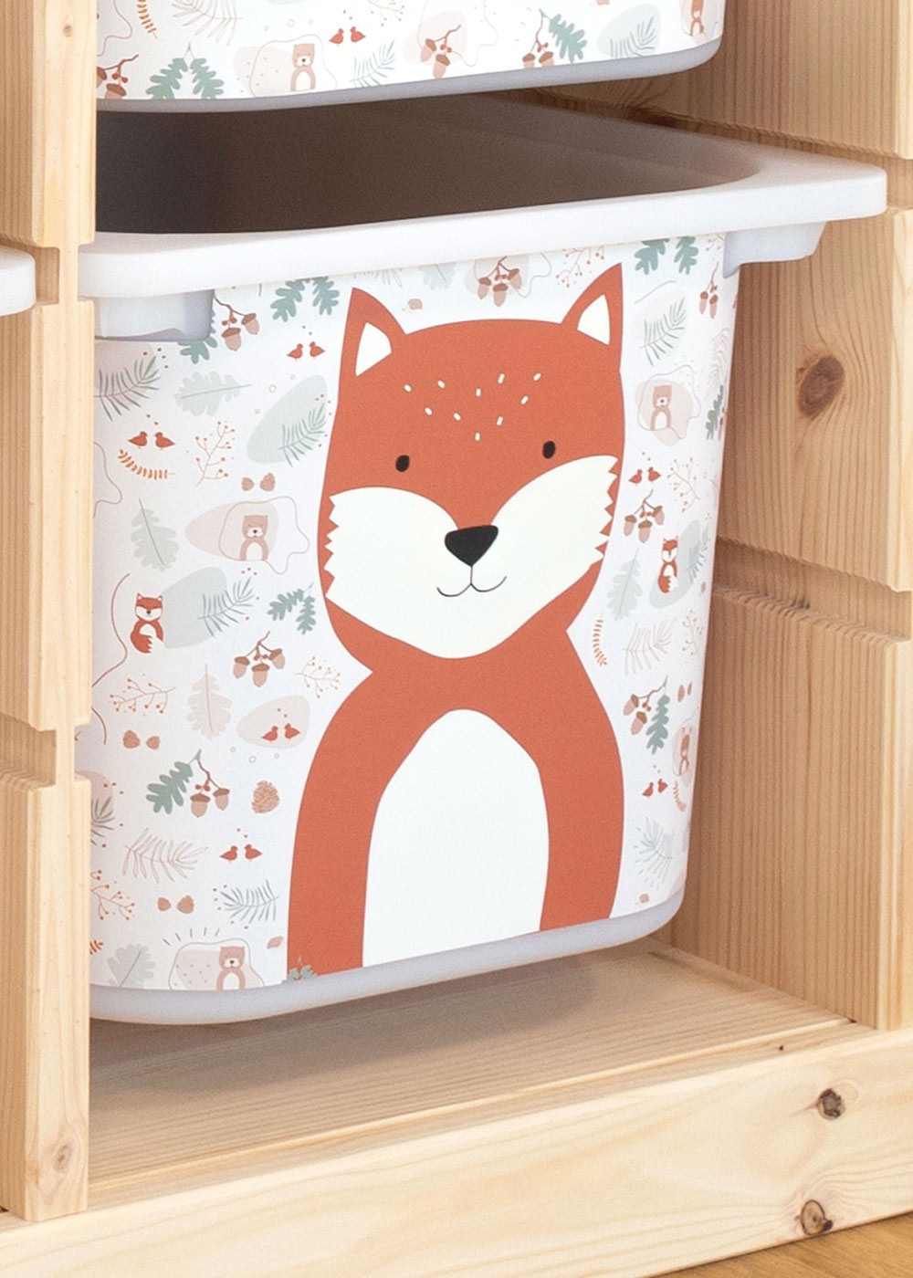 stickerset ikea trofast box mittel tierig wald 3er set 3 stickerset ikea trofast box mittel tierig wald 3er set 3