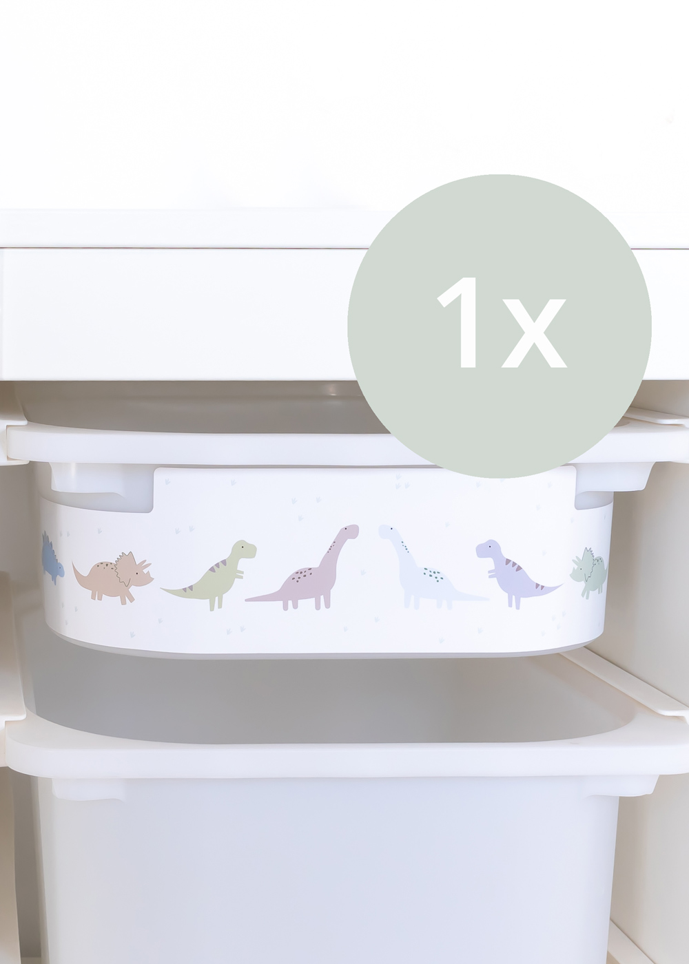 stickerset ikea trofast box klein dino 4 stickerset ikea trofast box klein dino 4