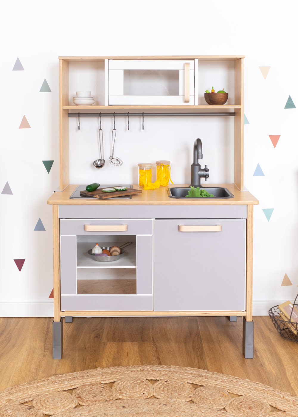 klebefolie ikea duktig kinderkueche frontli taupe 02