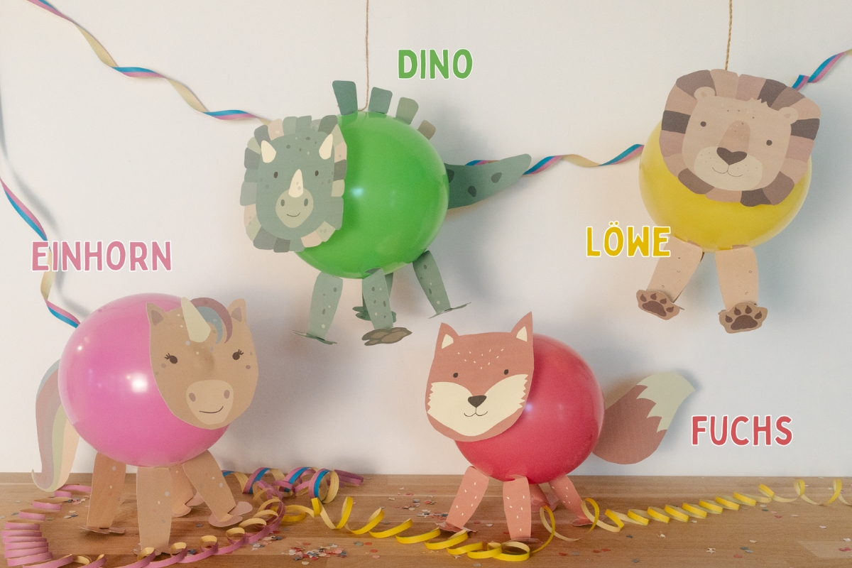 Ballon Tiere für den Kindergeburtstag basteln Ballon Tiere für den Kindergeburtstag basteln