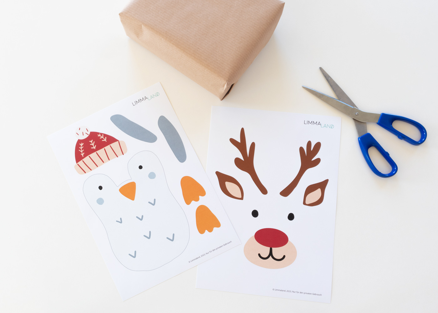 Geschenke einpacken für Kinder zu Weihnachten Geschenke einpacken für Kinder zu Weihnachten