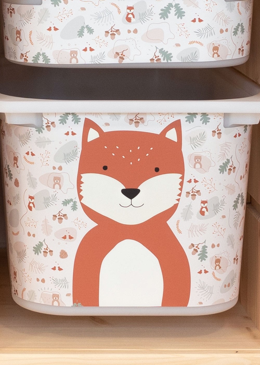 stickerset ikea trofast box mittel tierig wald fuchs 1 stickerset ikea trofast box mittel tierig wald fuchs 1