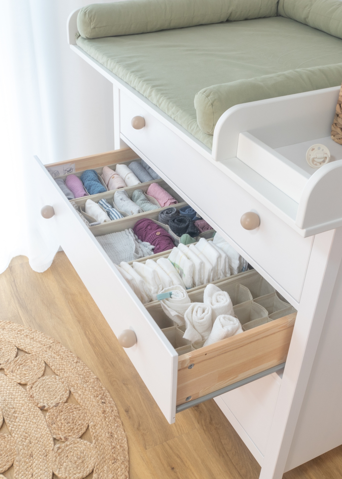 Limmalanad Schubladen organizer eine Ikea Hemnes Kommode mit Limmaland Organizer für die Schublade