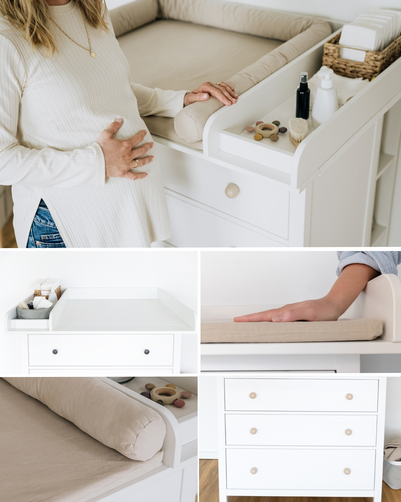 wickelkommode ikea hemnes set m neu beige 0