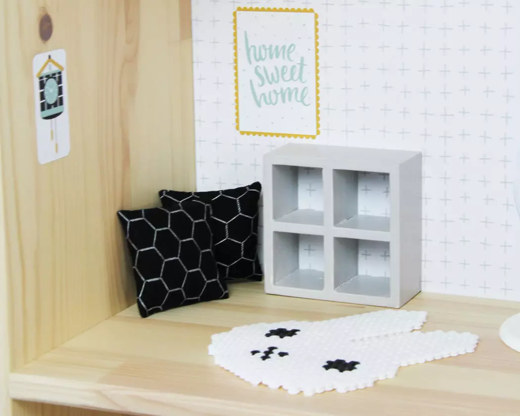 Perles à repasser IKEA : Tapis Miffy pour ta maison de poupée