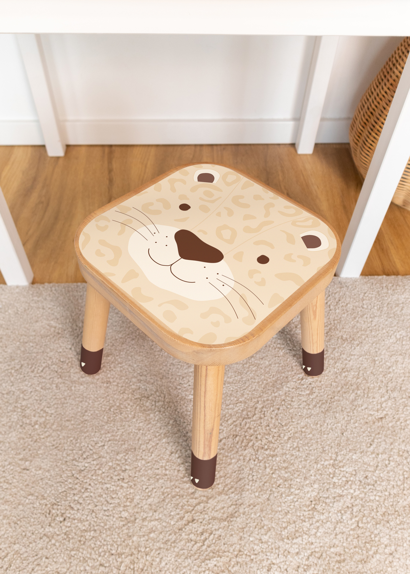 klebefolie ikea flisat kindertisch leo 4