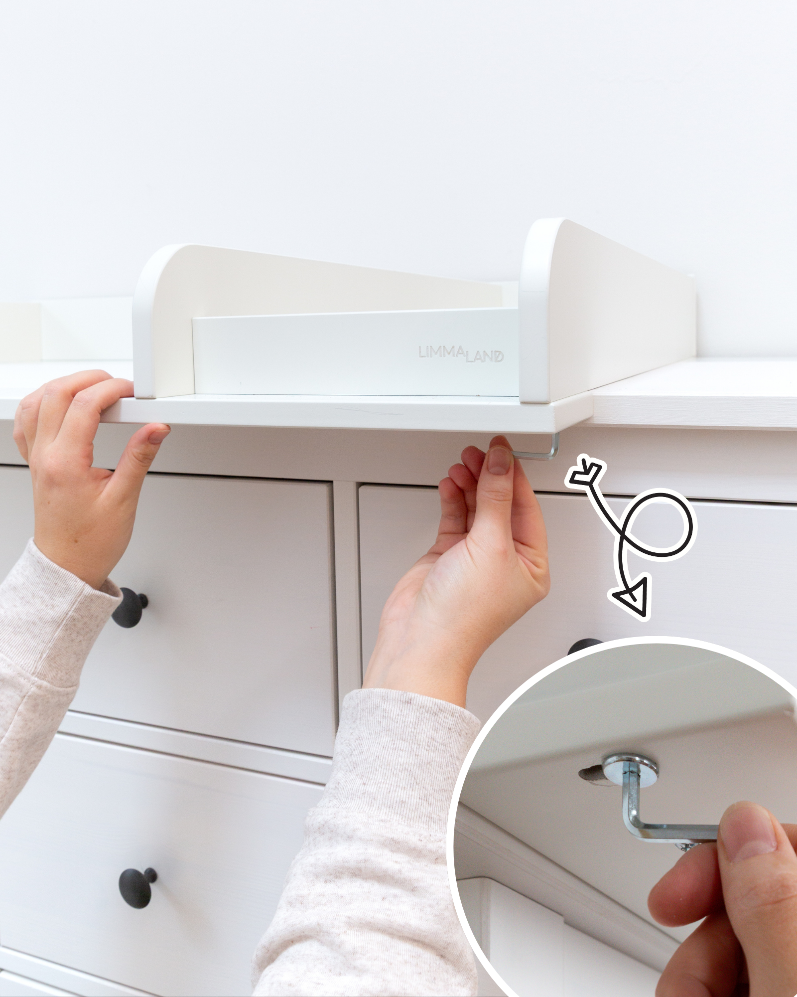 wickelaufsatz wickelregal ikea hemnes 160 weiss 12