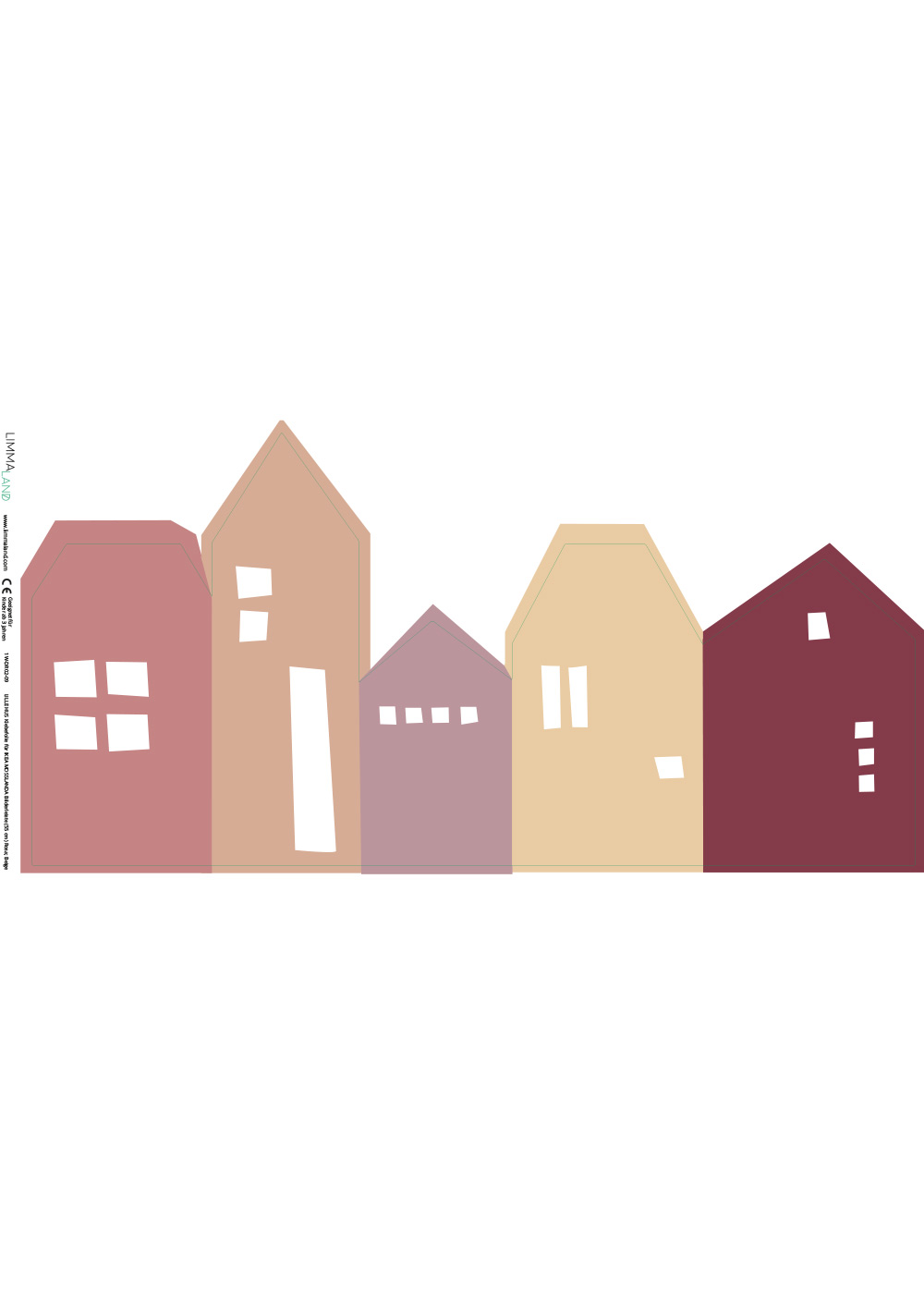klebefolie ikea mosslanda bilderleiste lille hus rosa beige 2 klebefolie ikea mosslanda bilderleiste lille hus rosa beige 2