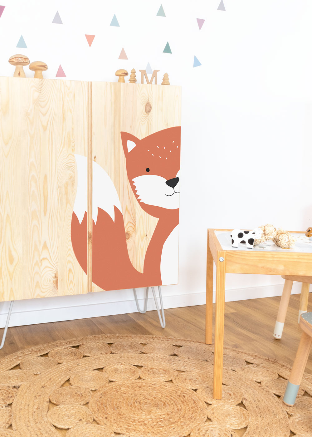 stickerset ikea ivar schrank tierig fuchs 3