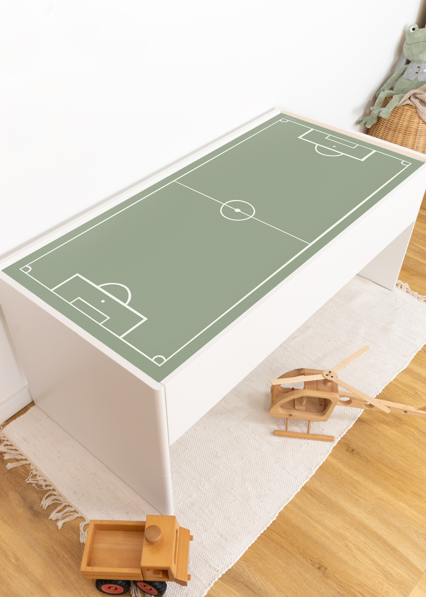 Ikea Dundra Klebefolie als Fußball Deko für dein Fußball Kinderzimmer als Fußballzimmer Deko mit Fußballmotiven passend für die Fußball EM