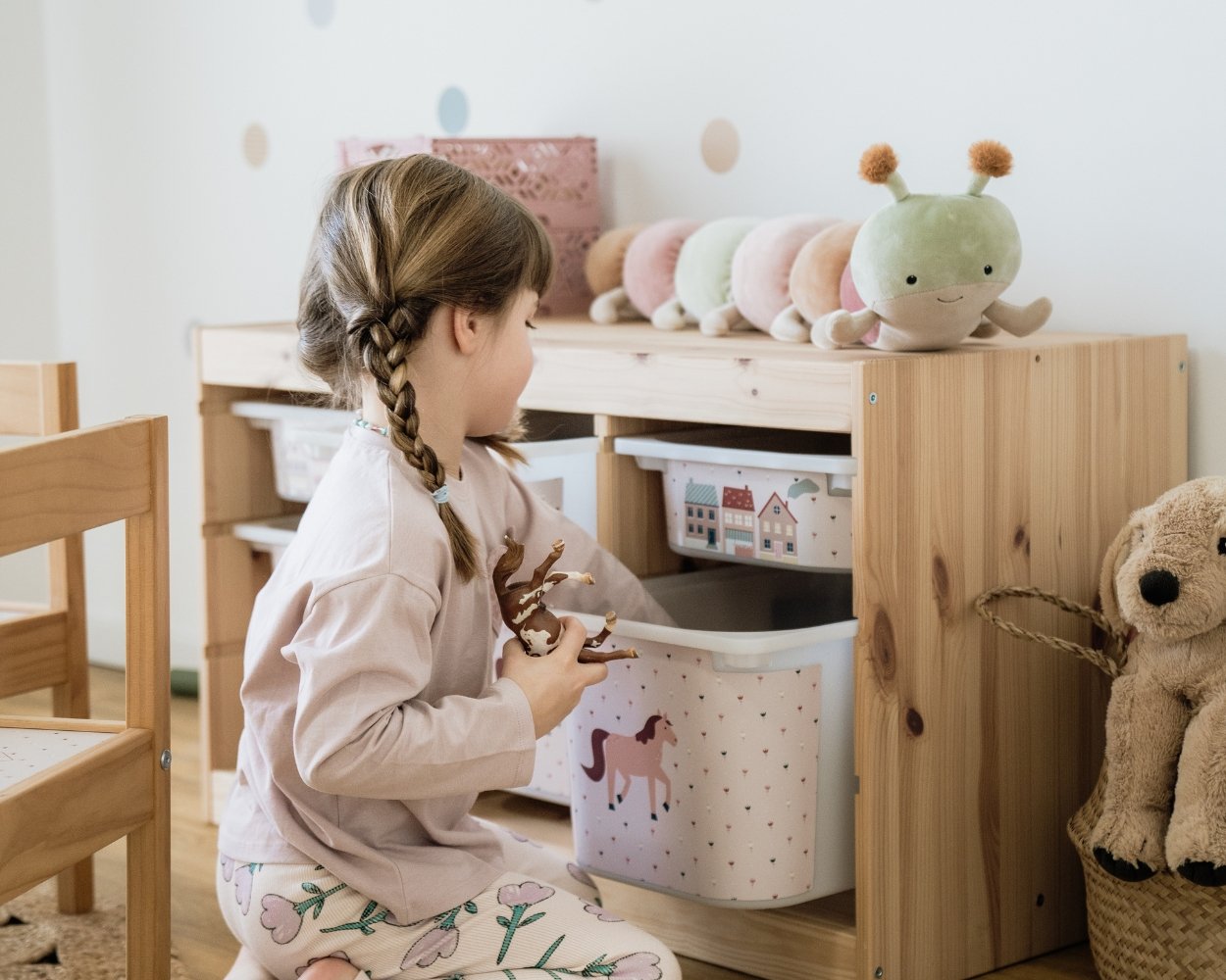 Tiere Kinderzimmer gestalten mit Limmaland Klebefolien mit Tiermotiven