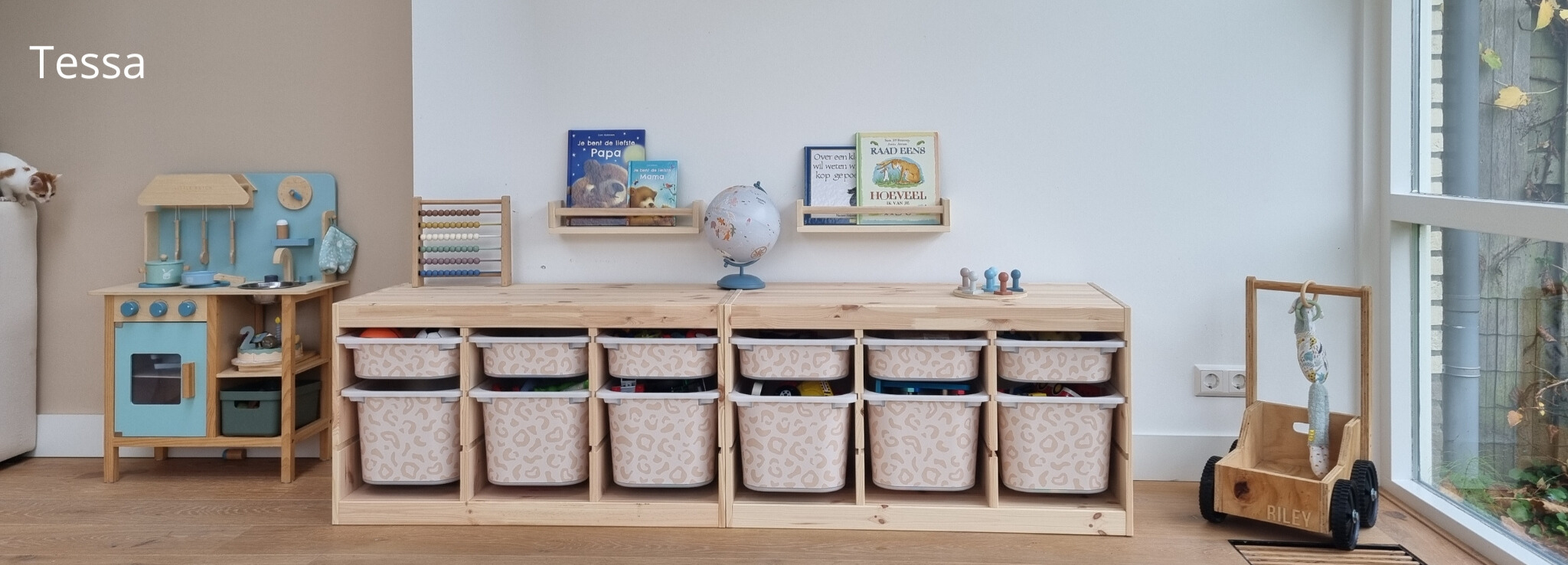 IKEA Trofast Regal für die Kita IKEA Trofast Regal für die Kita