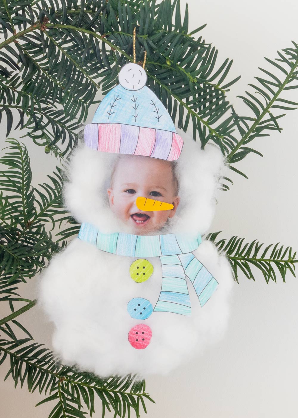Watte Schneemann Weihnachtsgeschenk Watte Schneemann Weihnachtsgeschenk
