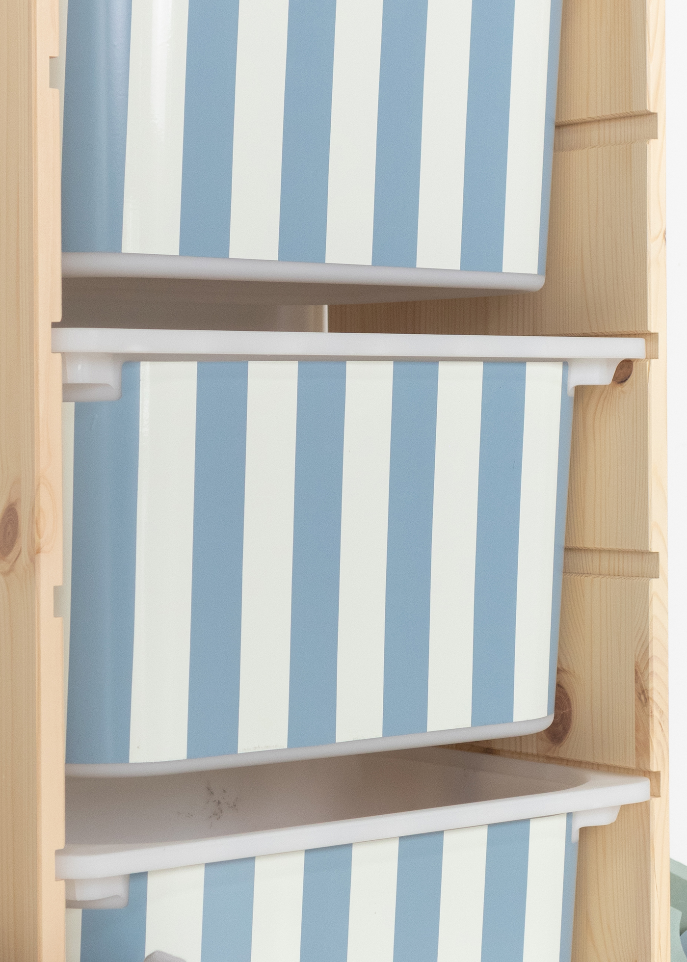 stickerset ikea trofast box mittel laengsseite vichy streifig nordisch Blau 3er set 1 stickerset ikea trofast box mittel laengsseite vichy streifig nordisch Blau 3er set