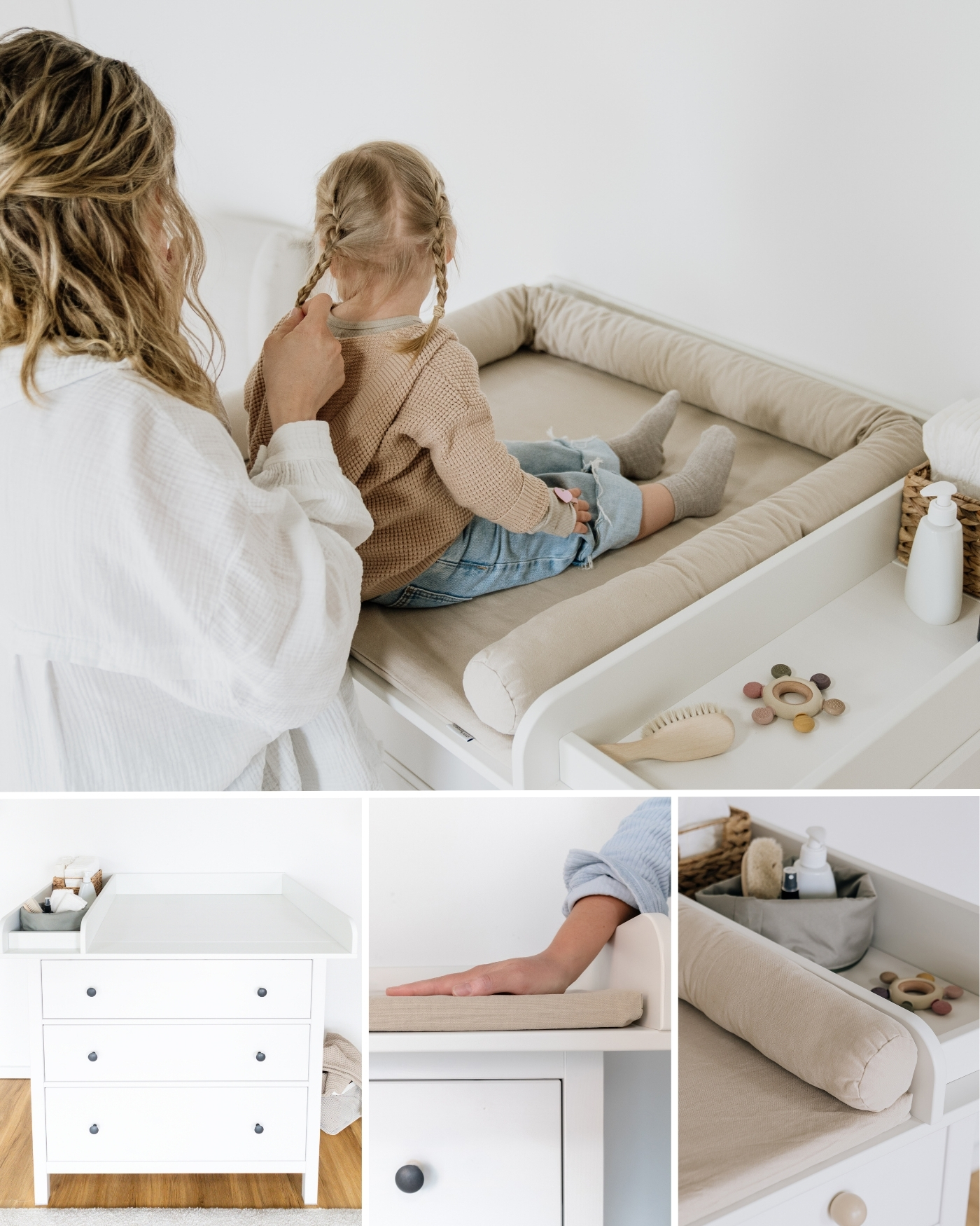 wickelkommode ikea hemnes set s neu beige 0