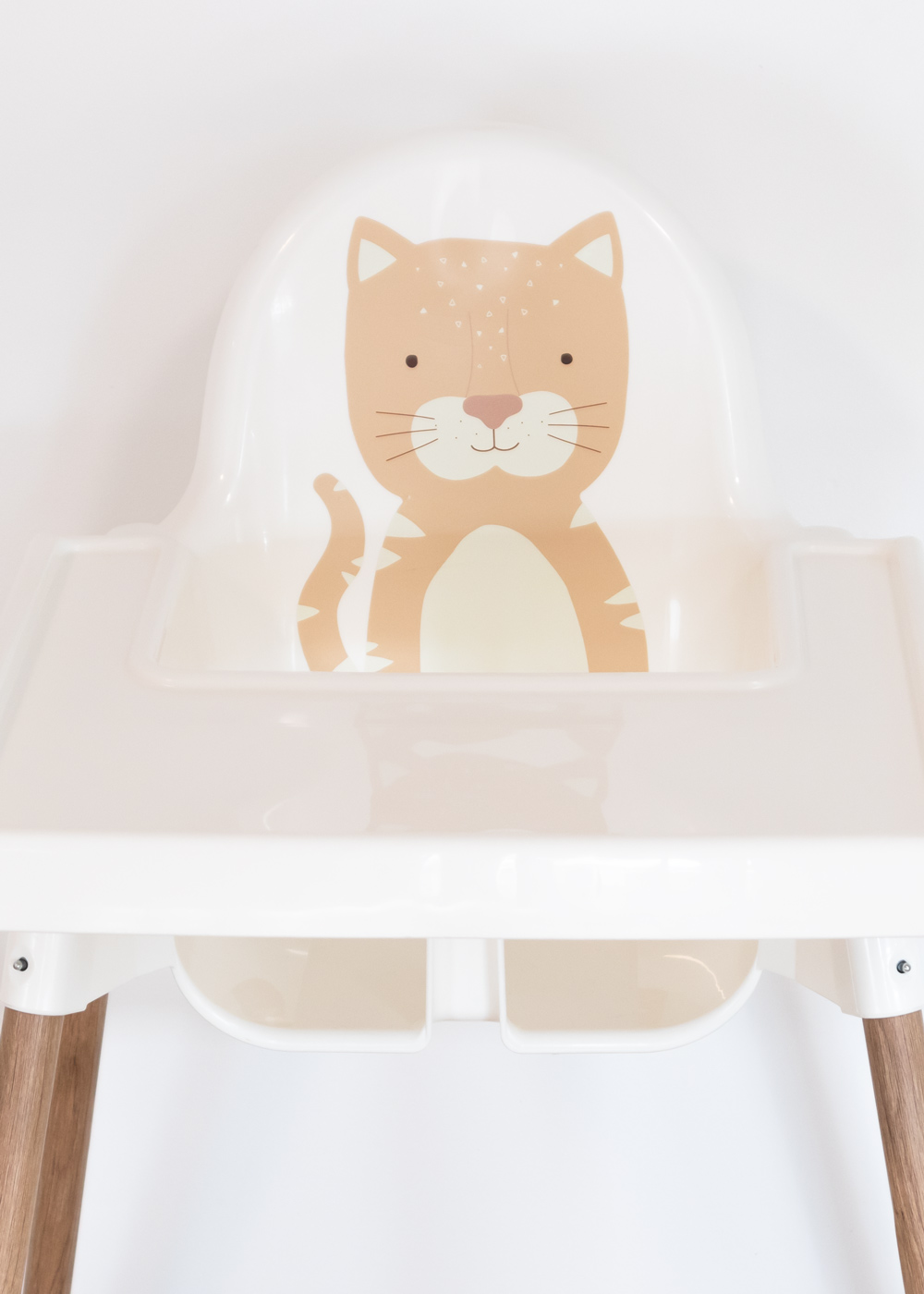 Film adhésif pour chaise haute IKEA ANTILOP motif animal chat autocollant Accessoires Ikea Film adhésif pour chaise haute IKEA ANTILOP motif animal chat autocollant Accessoires Ikea