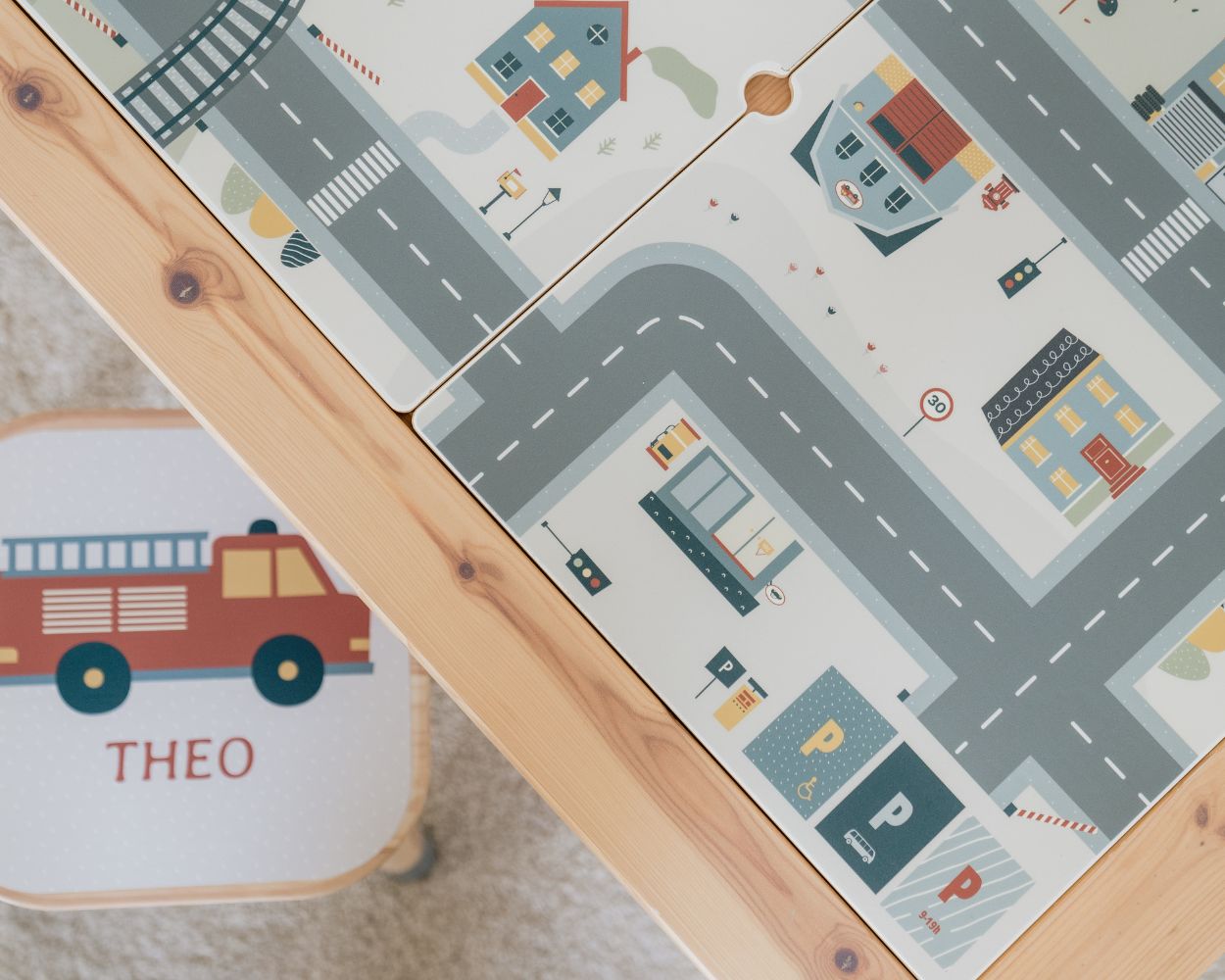 IKEA Hack IKEA FLISAT Spieltisch Spielstraße IKEA Hack IKEA FLISAT Spieltisch Spielstraße
