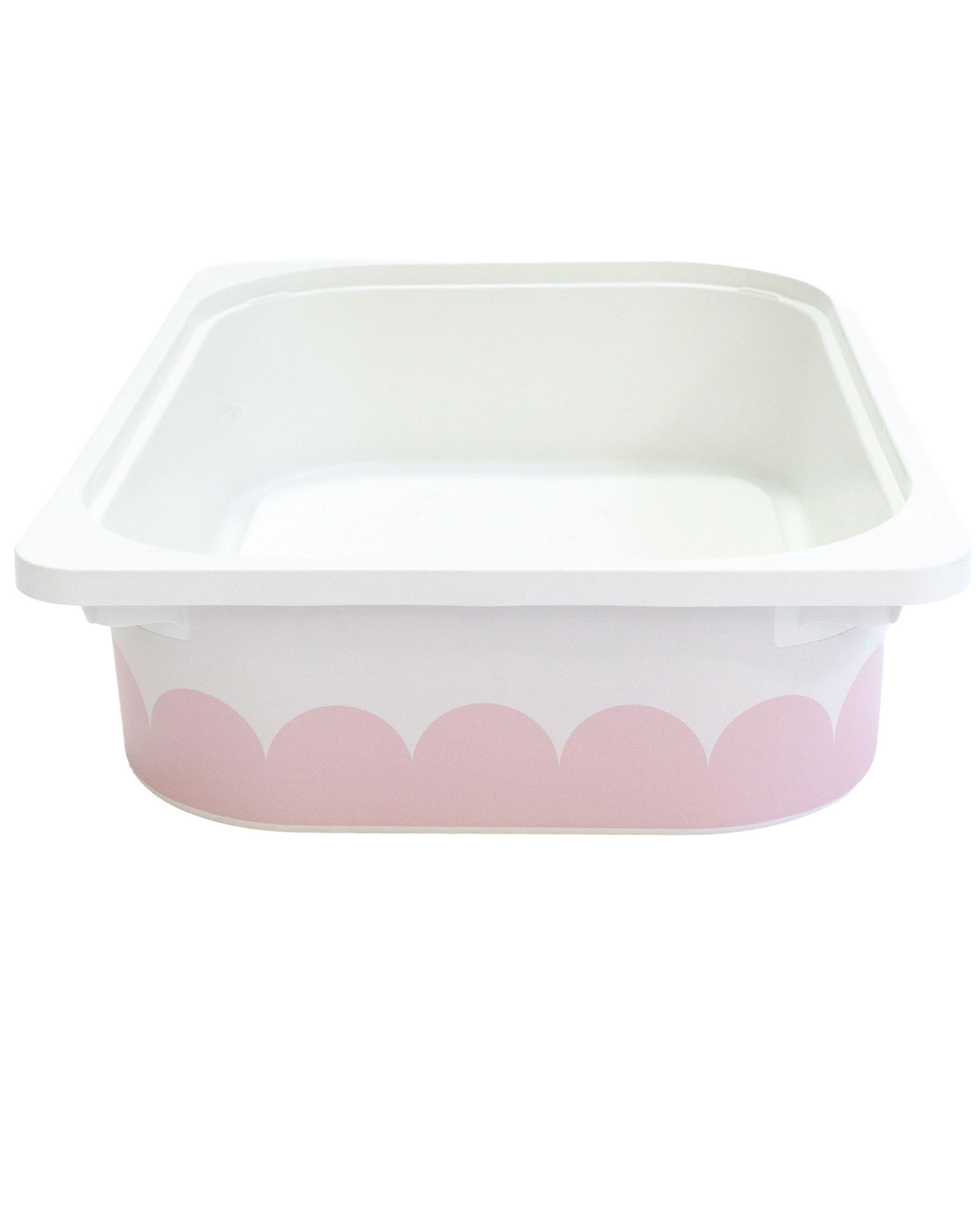 Katzennapf, Schale, Kunststoff, Pink, Spitzenmuster
