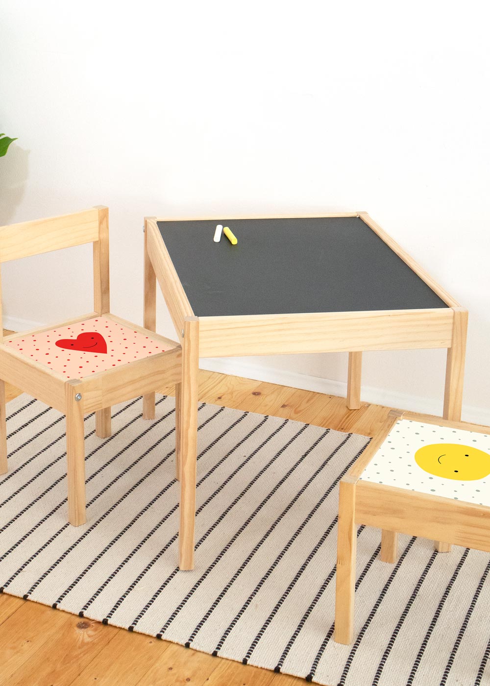 klebefolie ikea laett kinderstuhl glyklig herz 2 klebefolie ikea laett kinderstuhl glyklig herz 2