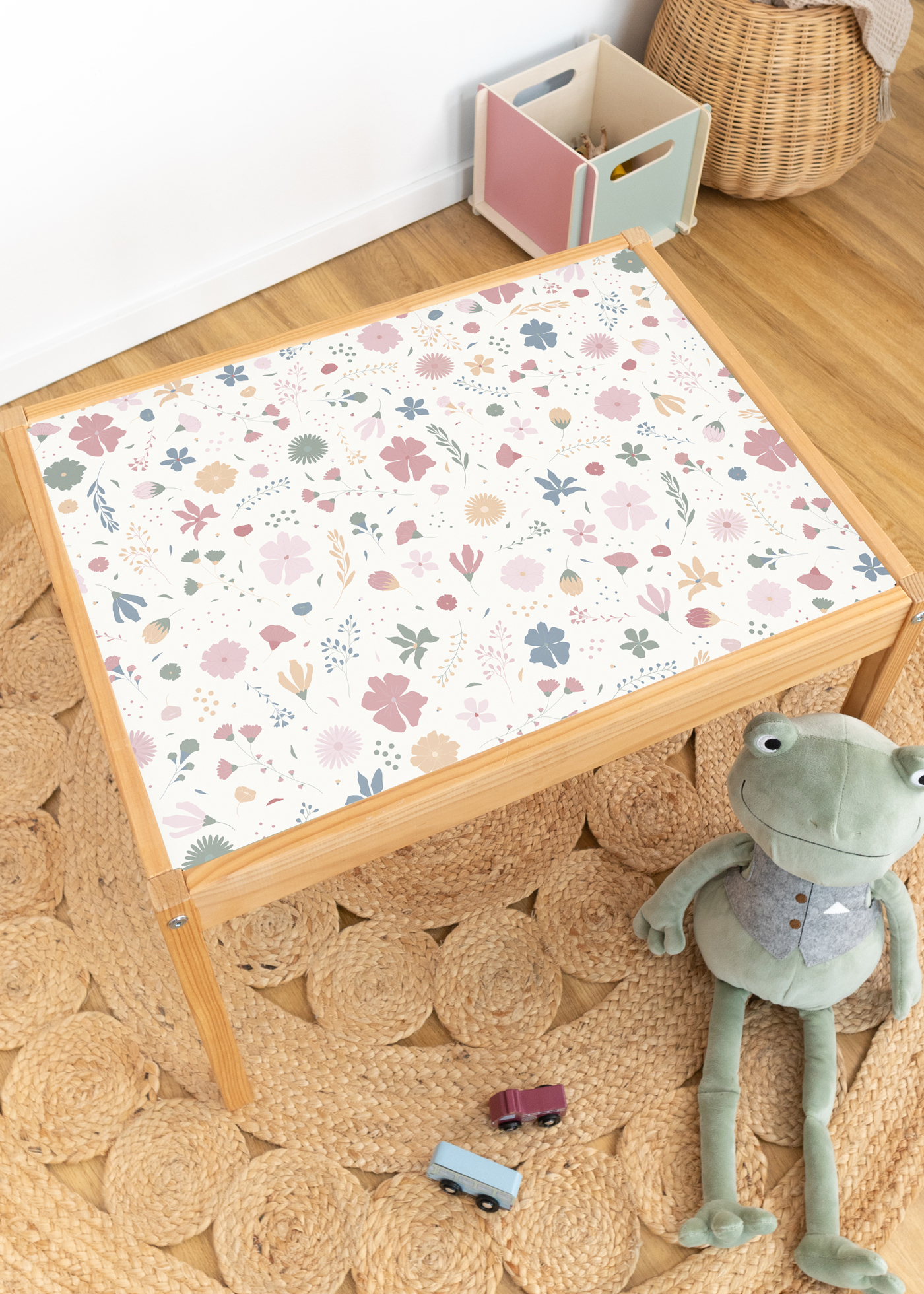 klebefolie ikea laett kindertisch blumig 0 klebefolie ikea laett kindertisch blumig 0
