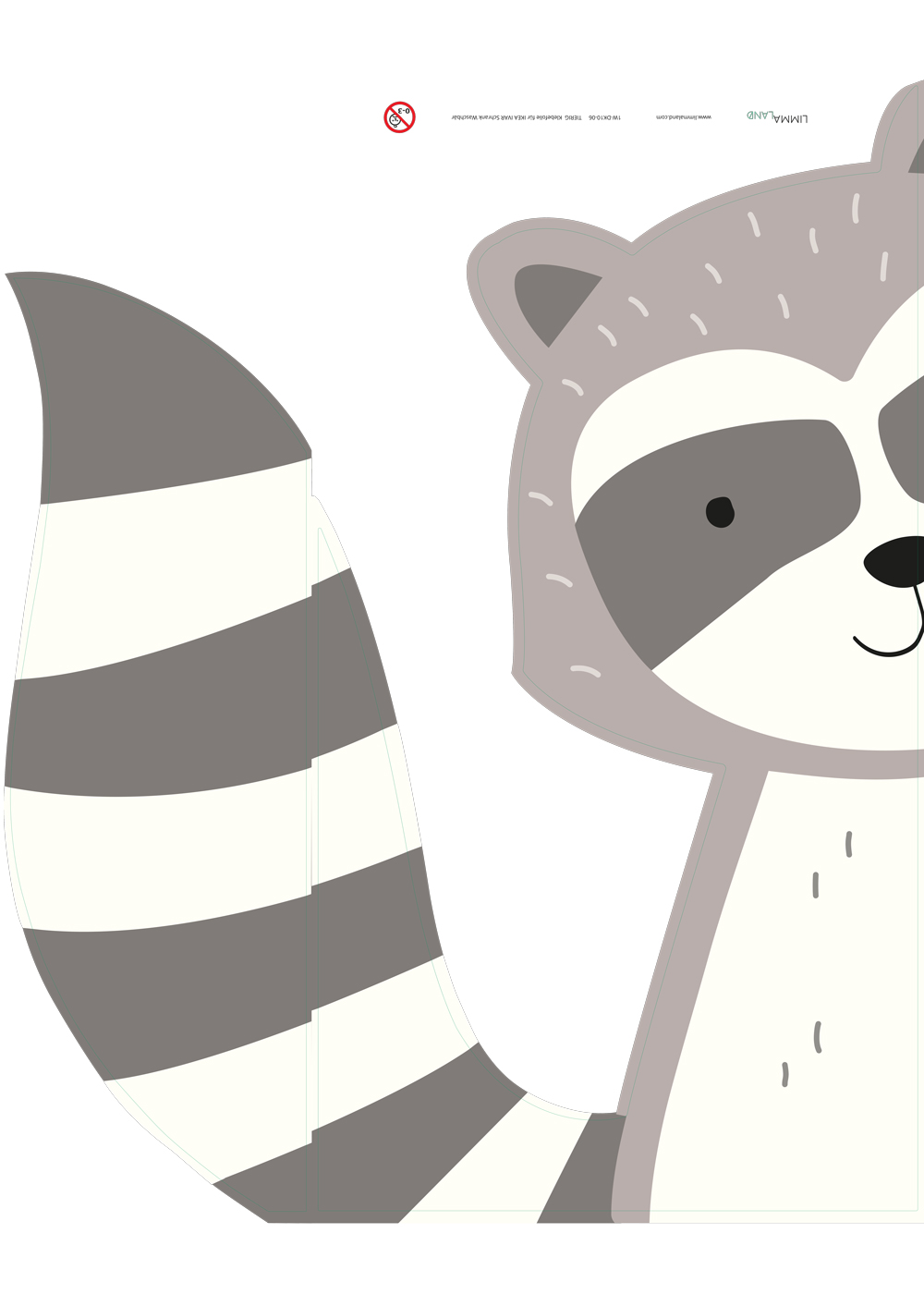 stickerset ikea ivar schrank tierig waschbaer 99 stickerset ikea ivar schrank tierig waschbaer 99