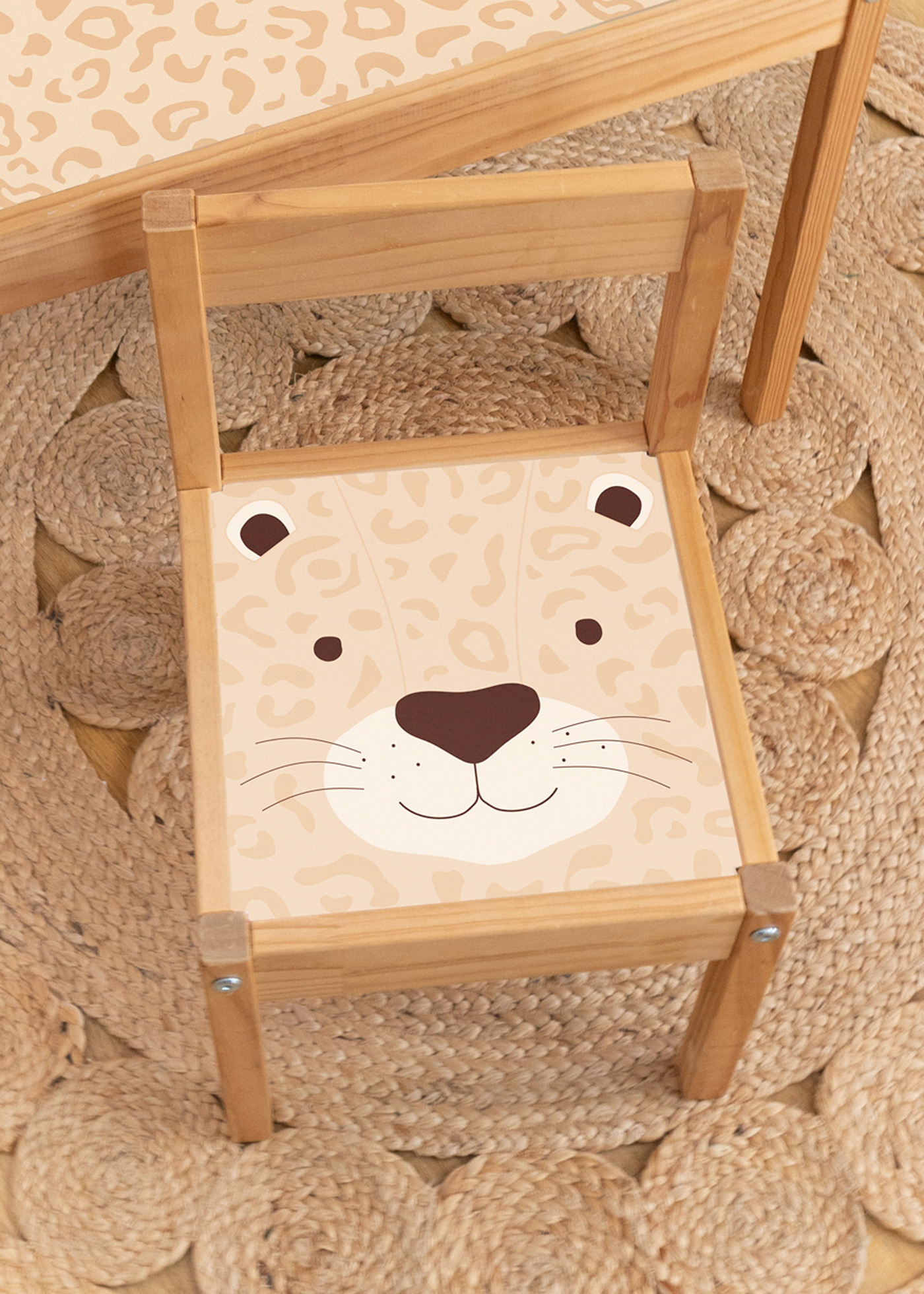 klebefolie ikea laett kinderstuhl tierig leo 1 klebefolie ikea laett kinderstuhl tierig leo 1