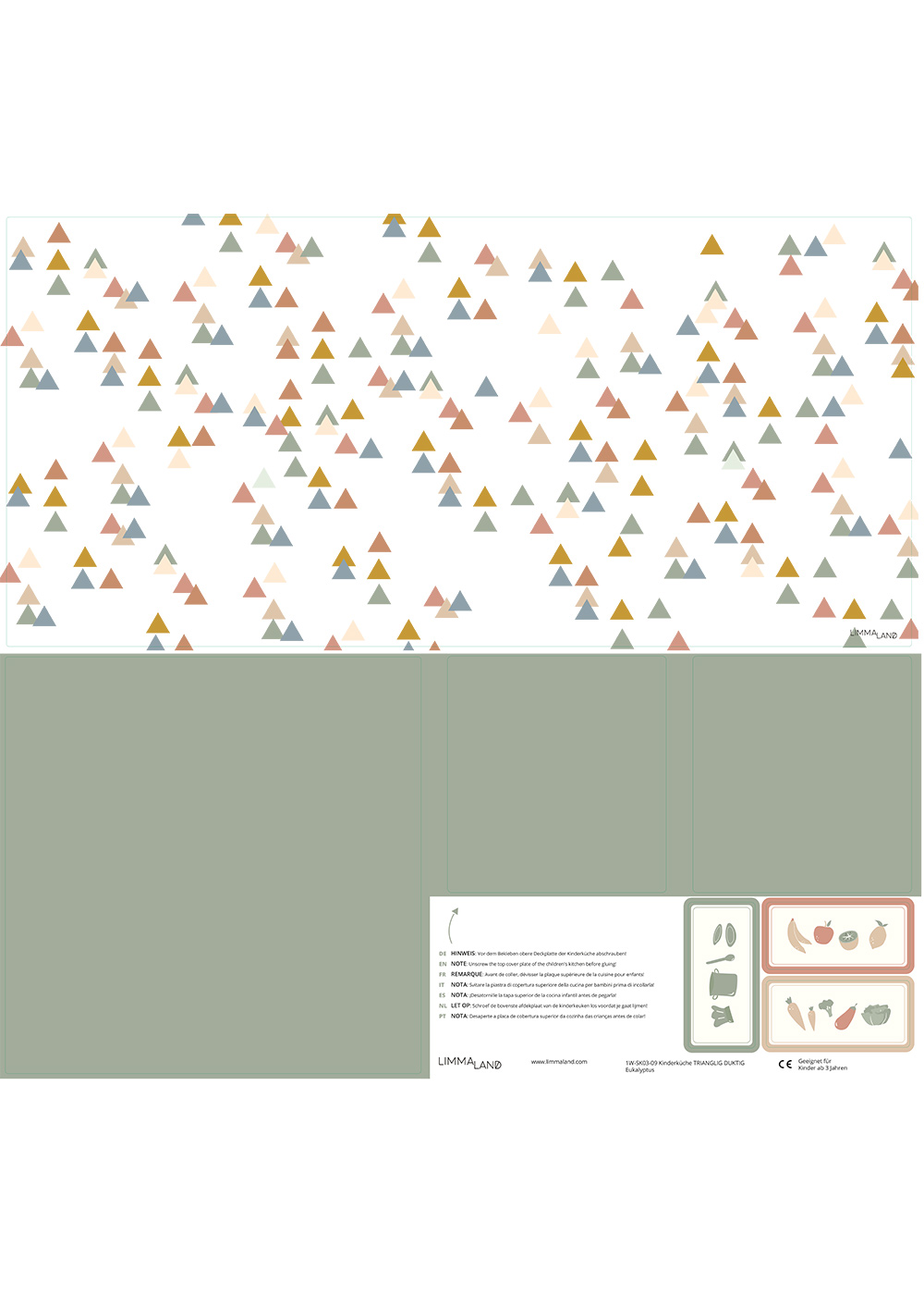 Ikea Duktig Kinderküche Trianglig Eukalyptus Druckvorlage