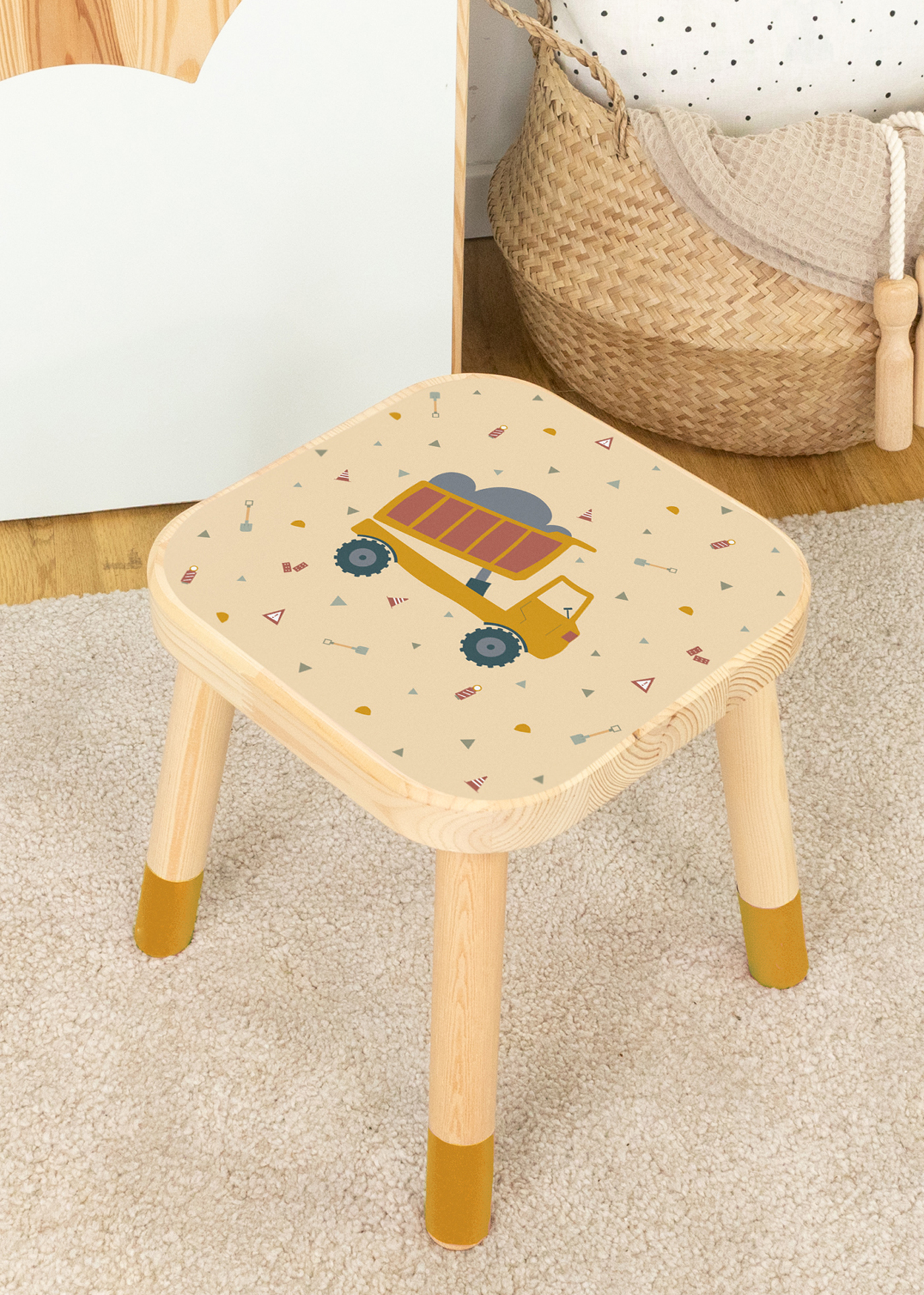  Film adhésif pour tabouret pour enfants IKEA FLISAT