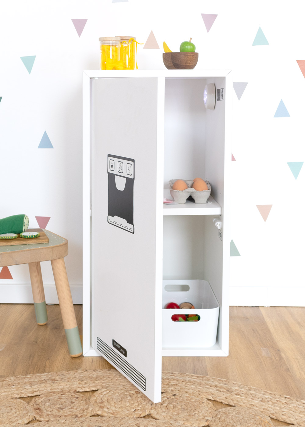 stickerset kinderkuehlschrank kalthalta schwarz 02