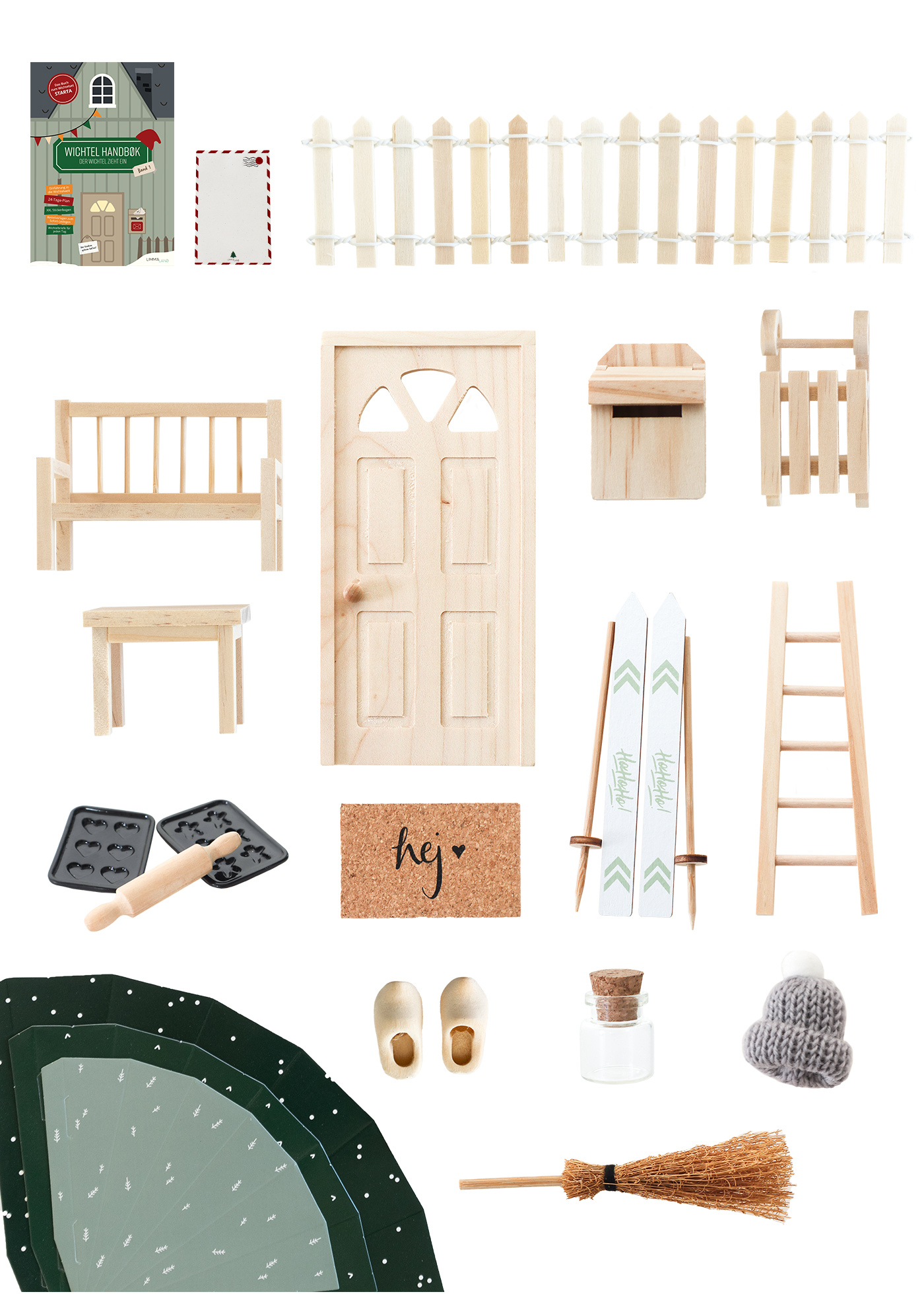 Wichtelset Zubehör aufgelistet Wichtelset Zubehör aufgelistet