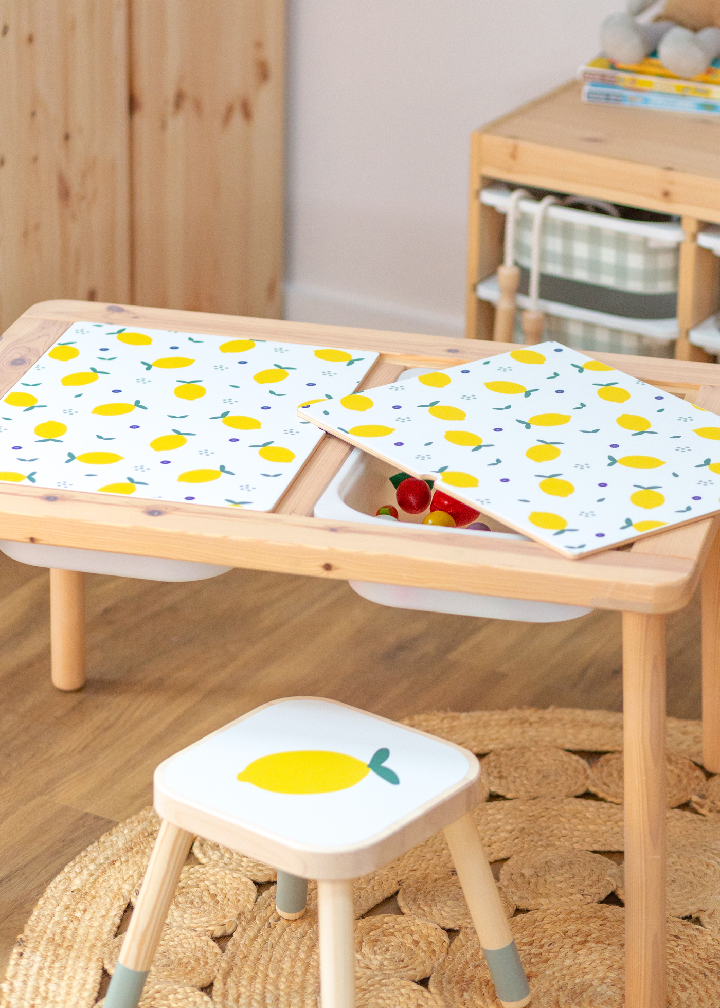 klebefolie ikea flisat kindertisch zitronig 0 klebefolie ikea flisat kindertisch zitronig 0