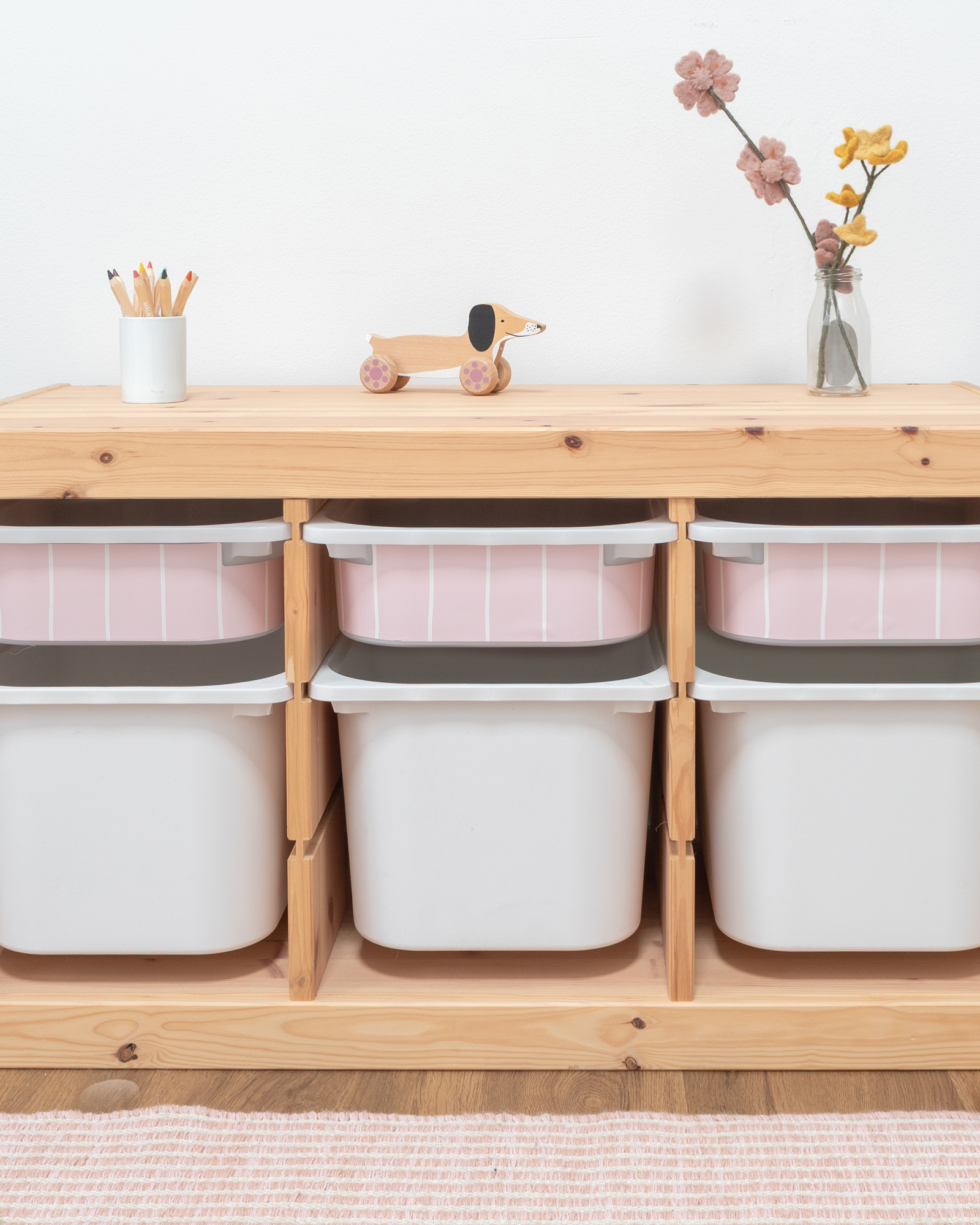 klebefolie ikea trofast box klein kopfseite linie marshmallow 3er Set 3 klebefolie ikea trofast box klein kopfseite linie marshmallow 3er Set 3