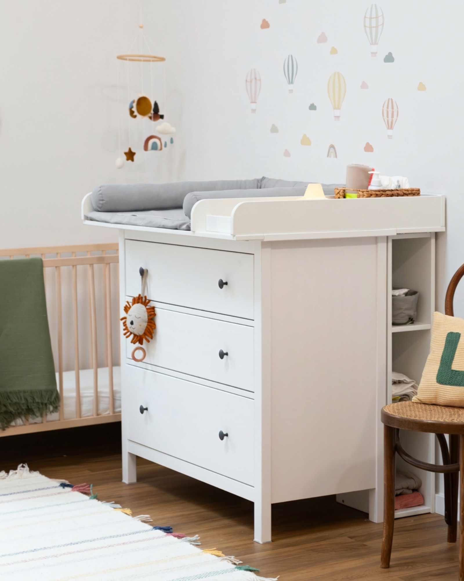 wickelkommode ikea hemnes 108 set weiss premium soft grey 1