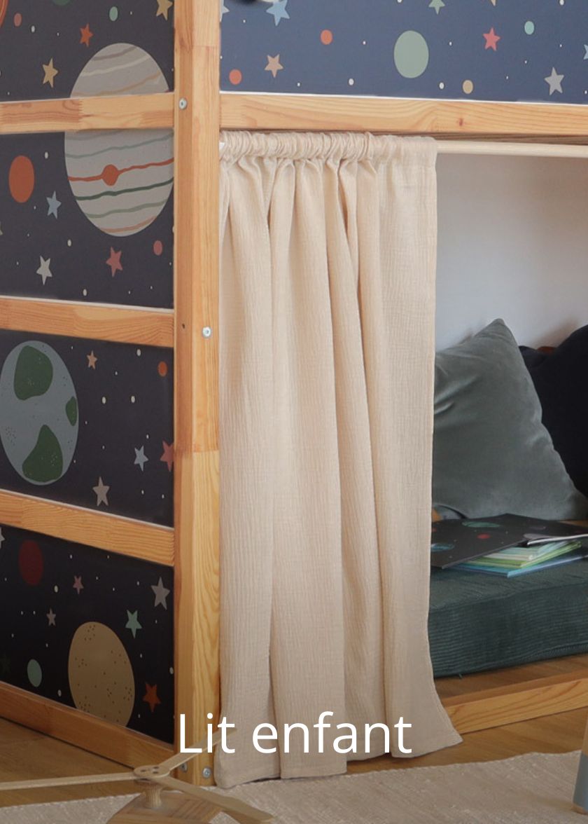 Rideaux pour le lit IKEA KURA Rideaux pour le lit IKEA KURA