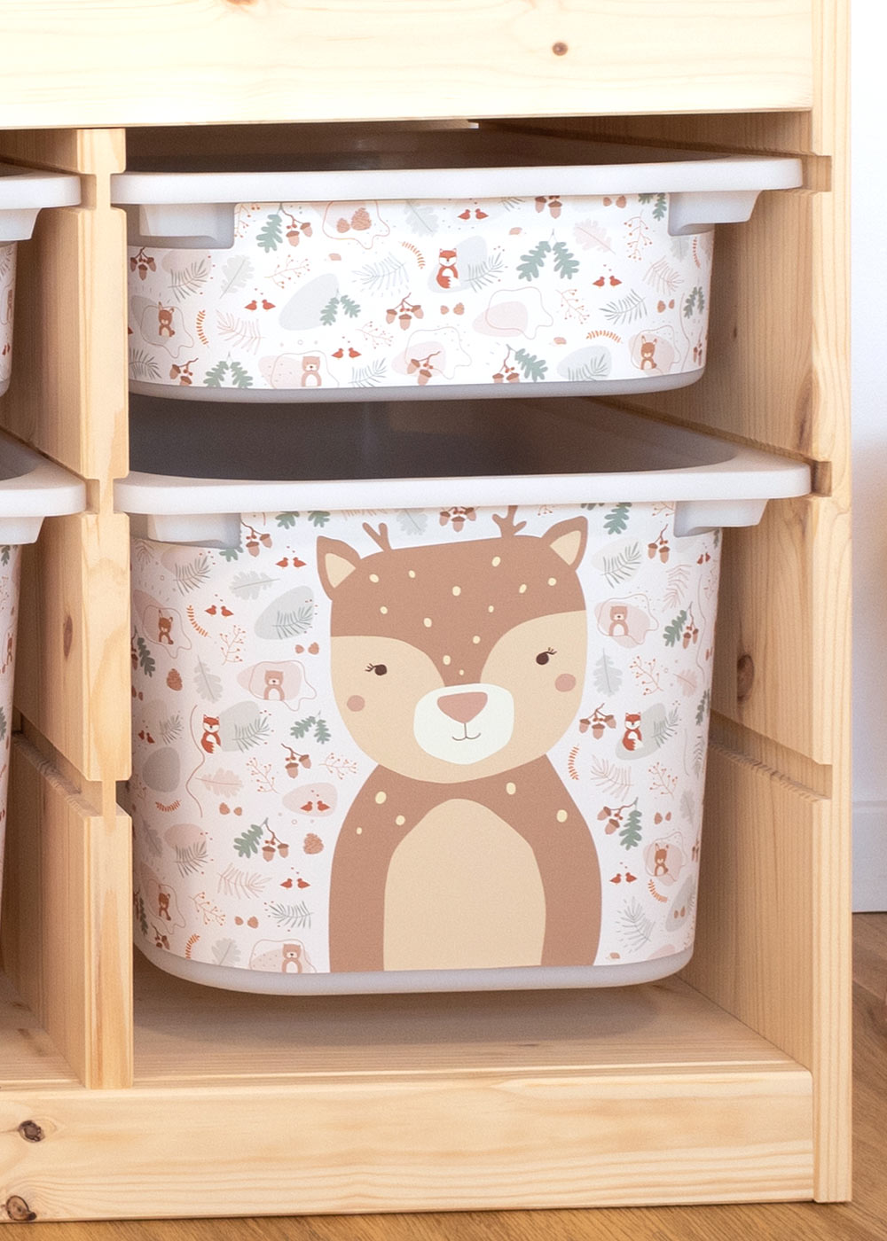 stickerset ikea trofast box mittel tierig wald 3er set 4 stickerset ikea trofast box mittel tierig wald 3er set 4