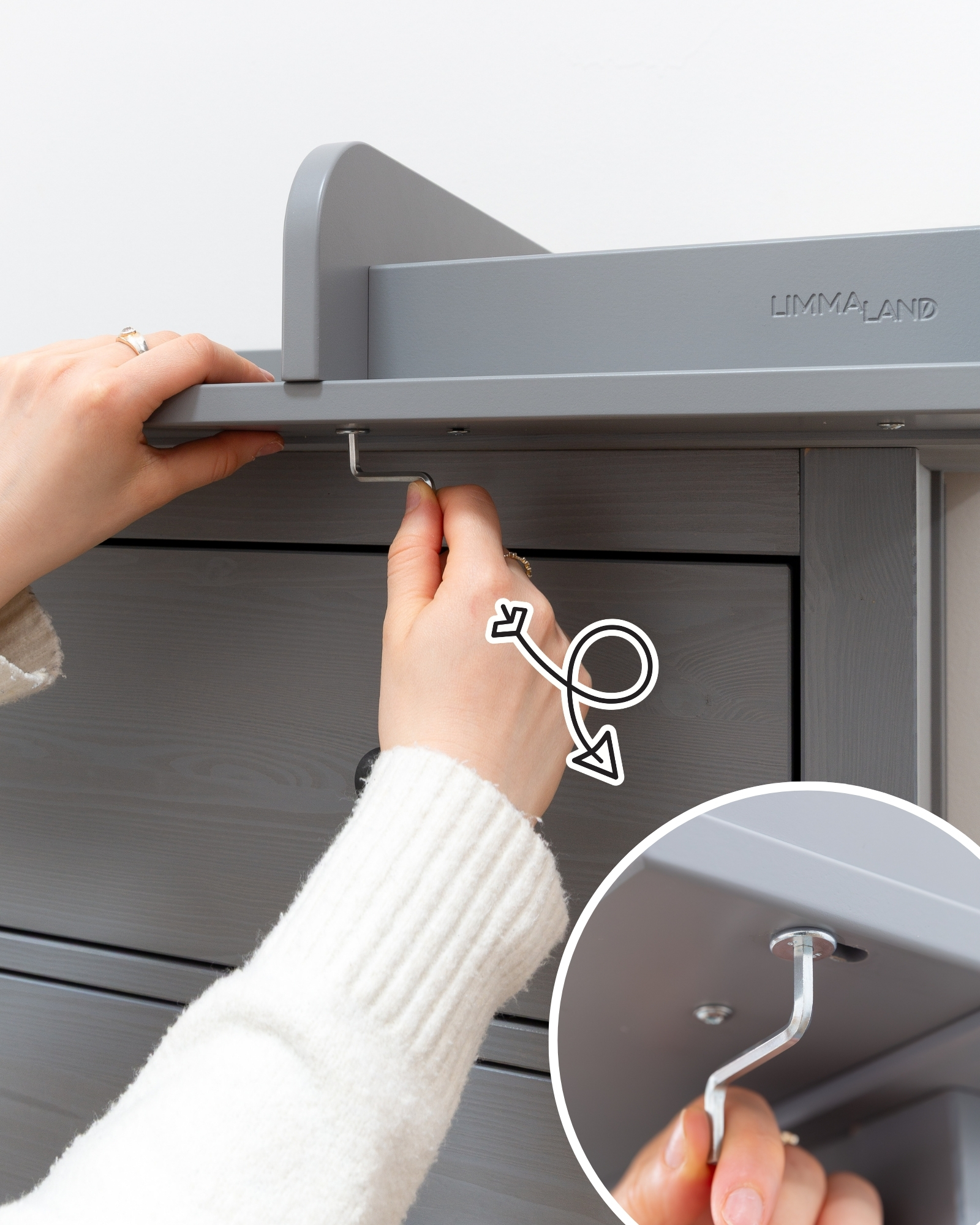 wickelkommode ikea hemnes 108 set grau komfort pure beige 15