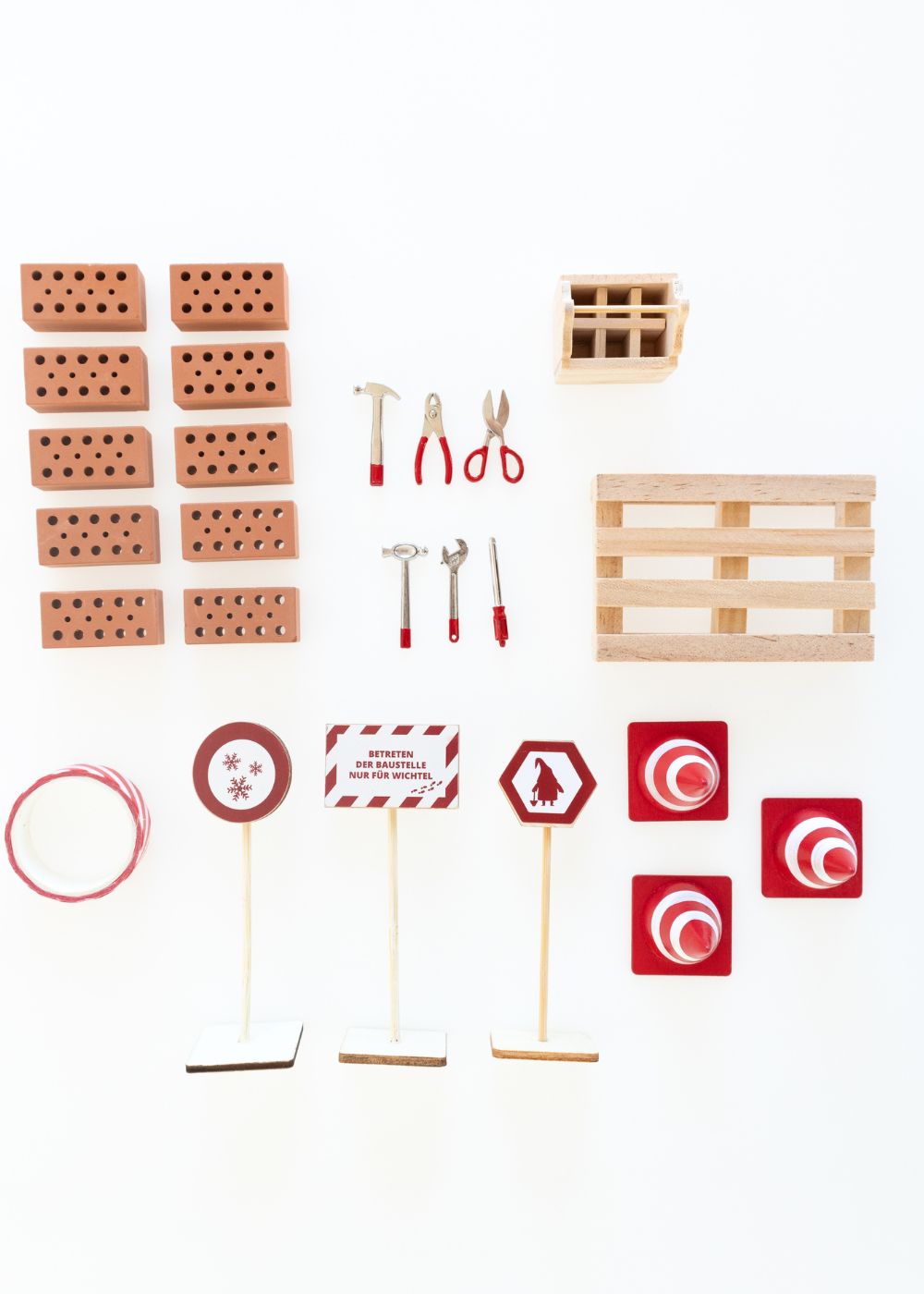 Zubehör für Wichtel Baustelle Zubehör für Wichtel Baustelle