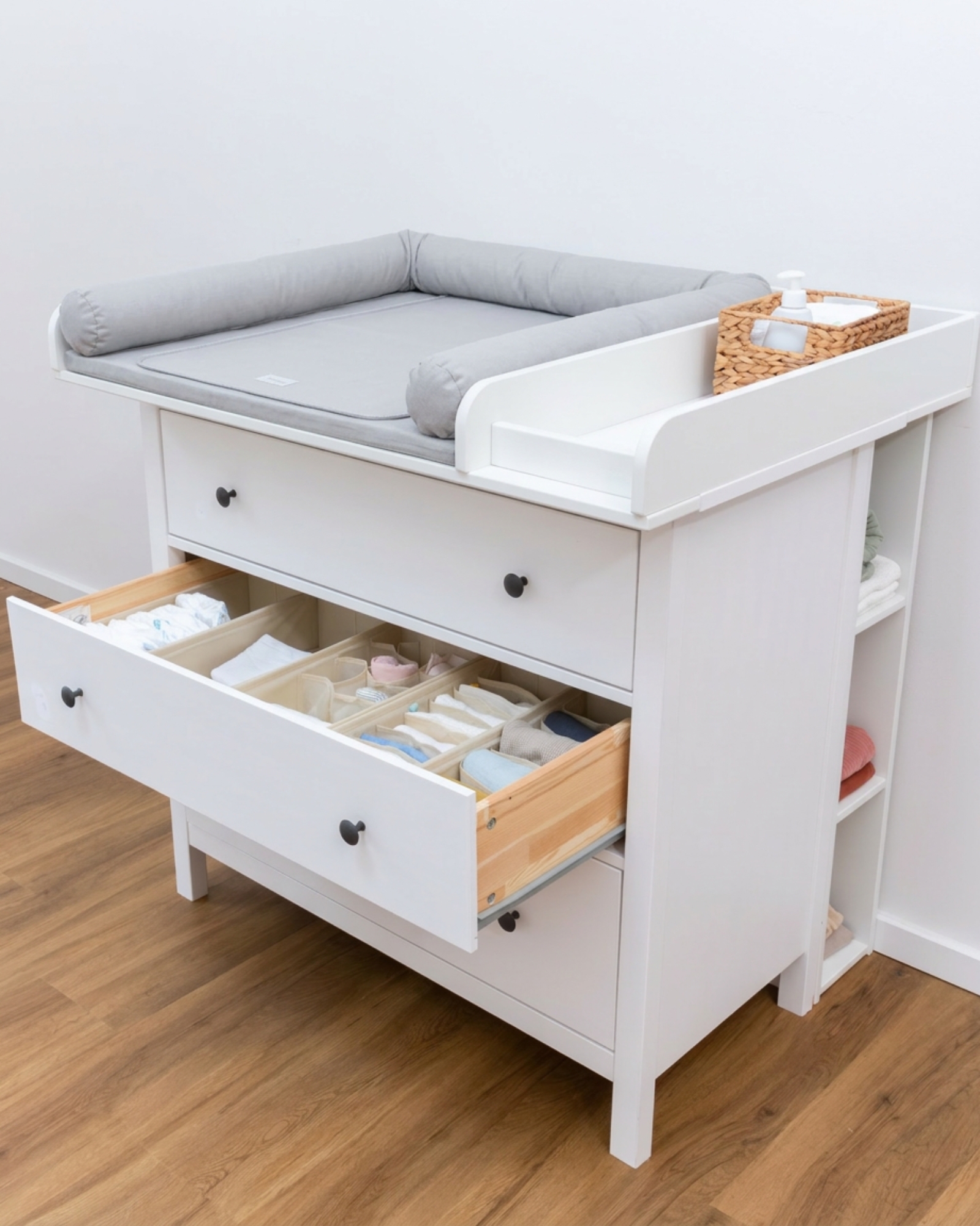 wickelkommode ikea hemnes 108 set weiss premium soft grey 21