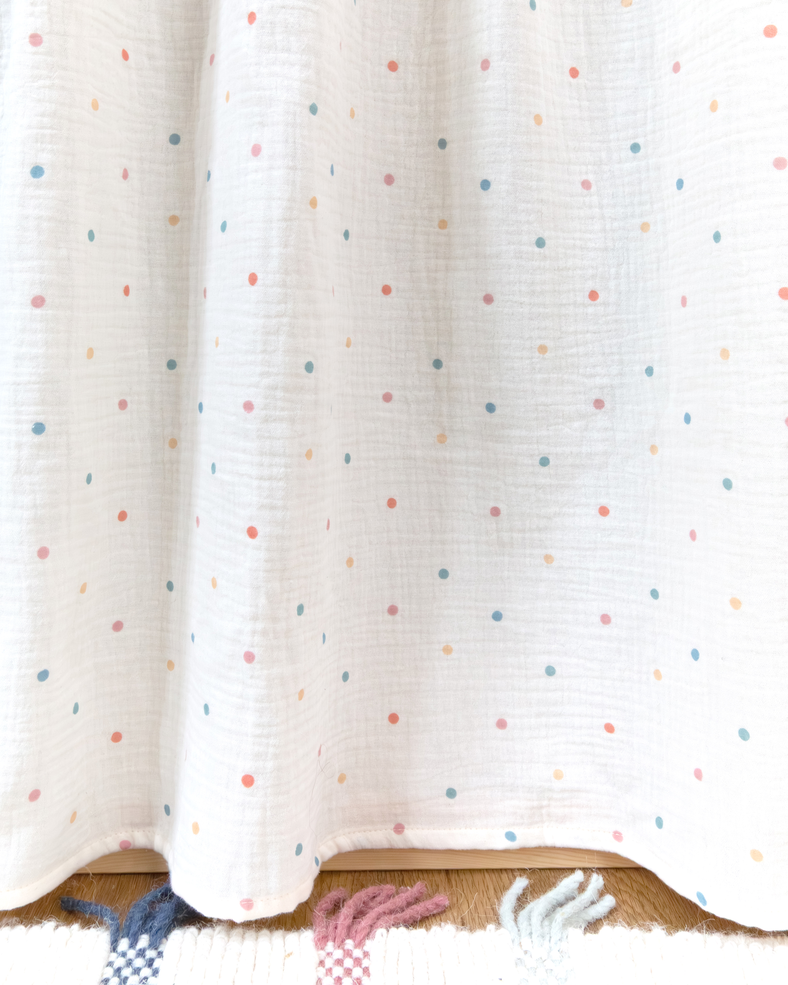 gardine ikea kura bett lille hule puenktchen eins 3